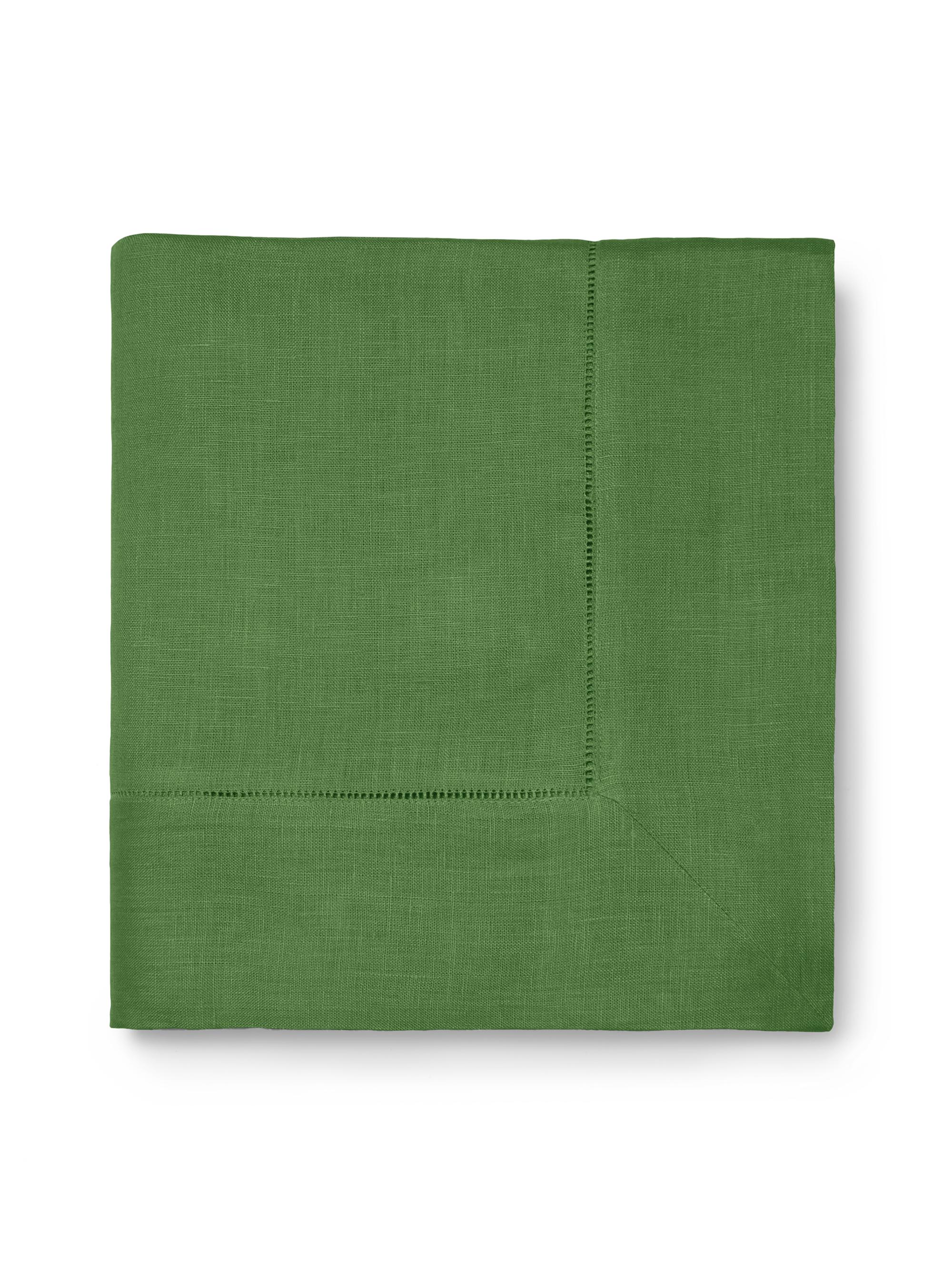 Sferra Festival Oblong Tablecloth - Emerald 66 x 106