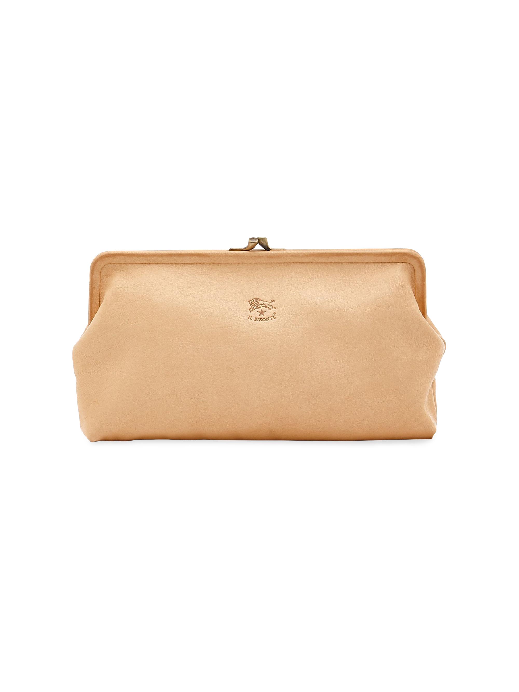 Il Bisonte Women's Vacchetta Leather Clutch - Naturale