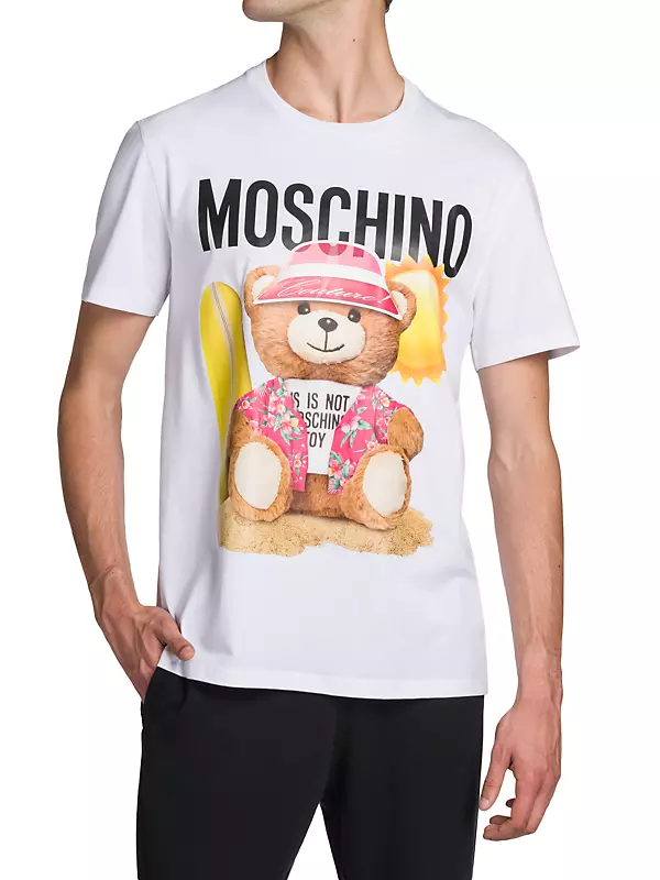 T-Shirt Short Dresses Monogram Teddy Bear