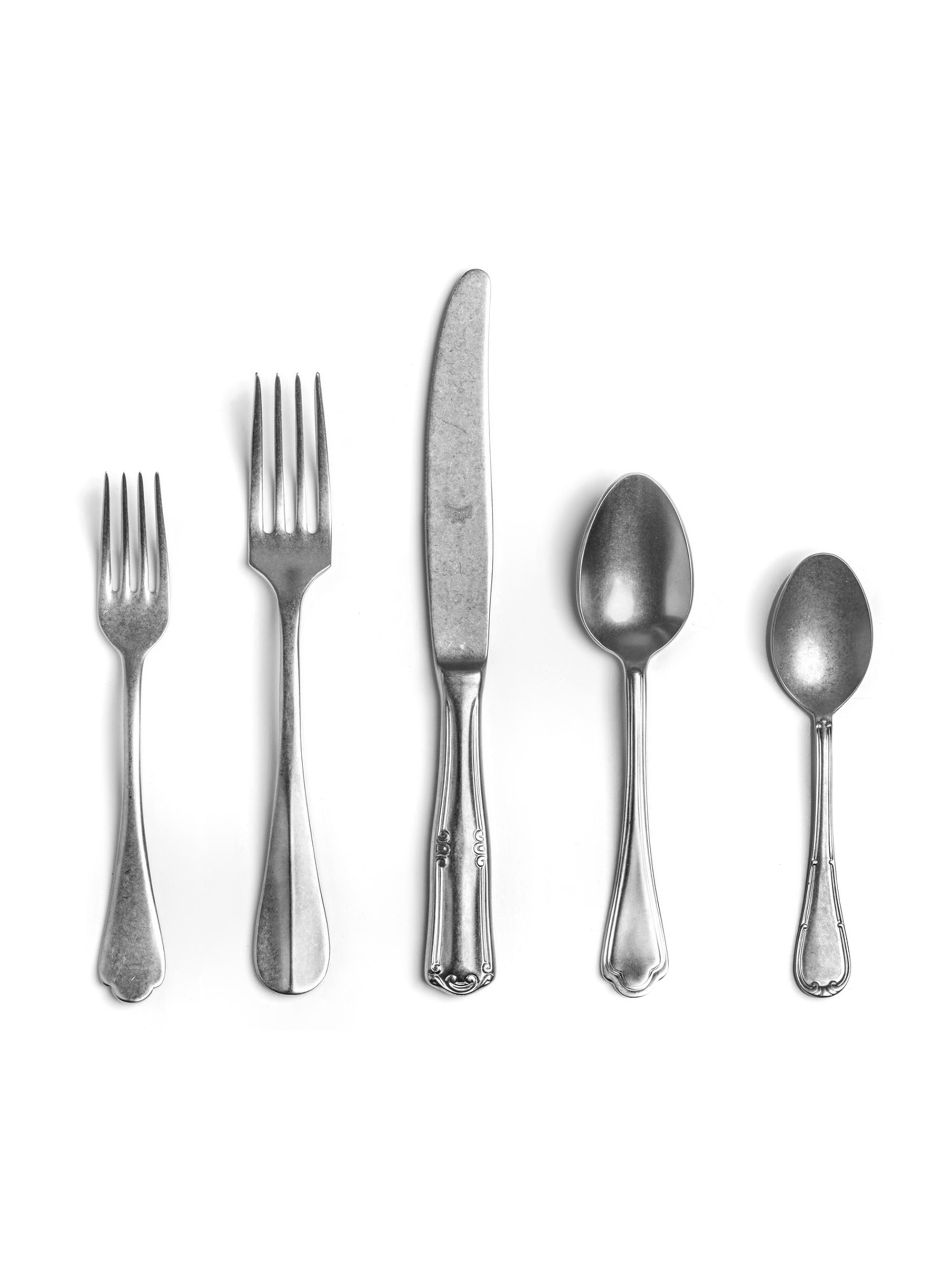 Mepra Original Vintage 5-Piece Flatware Set - Silver