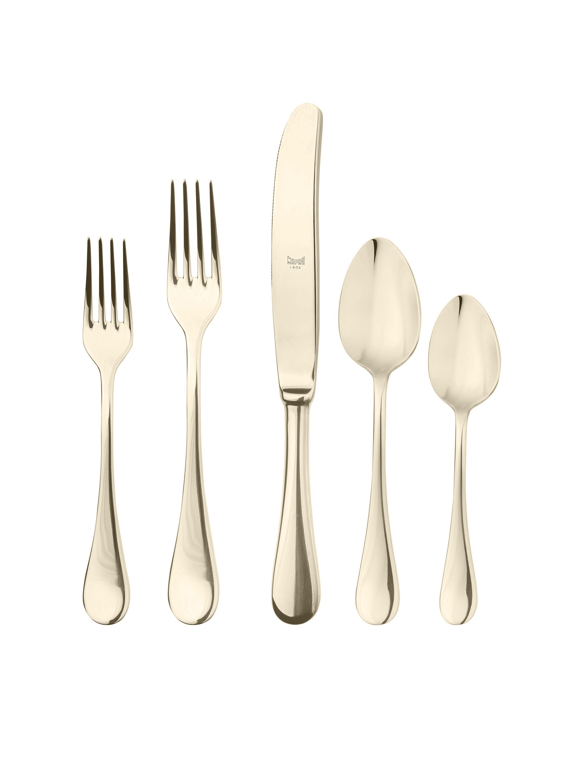 Mepra Brescia 5-Piece Flatware Set - Stainless Steel