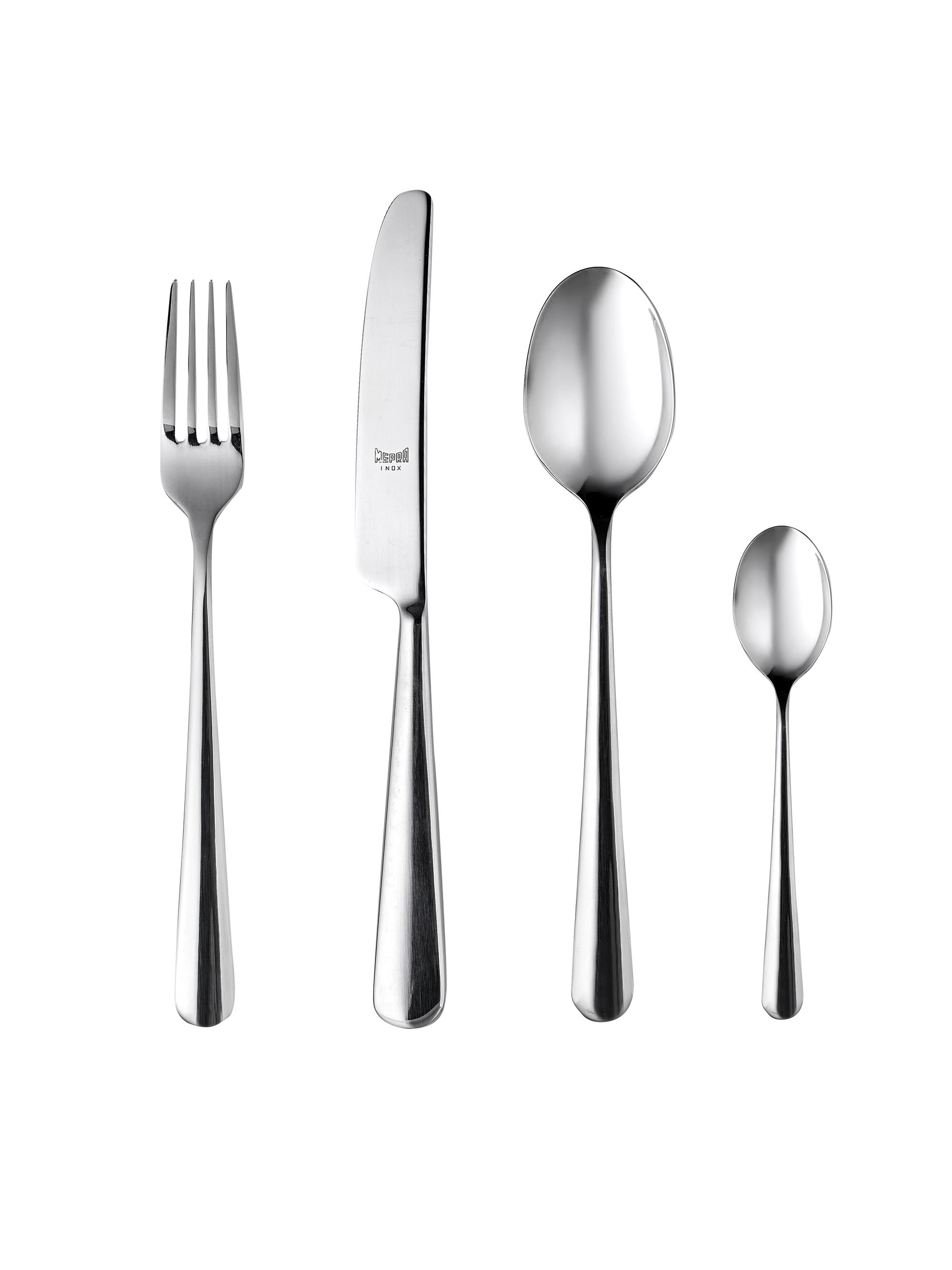 Mepra Stoccolma 24-Piece Flatware Set - Stainless Steel