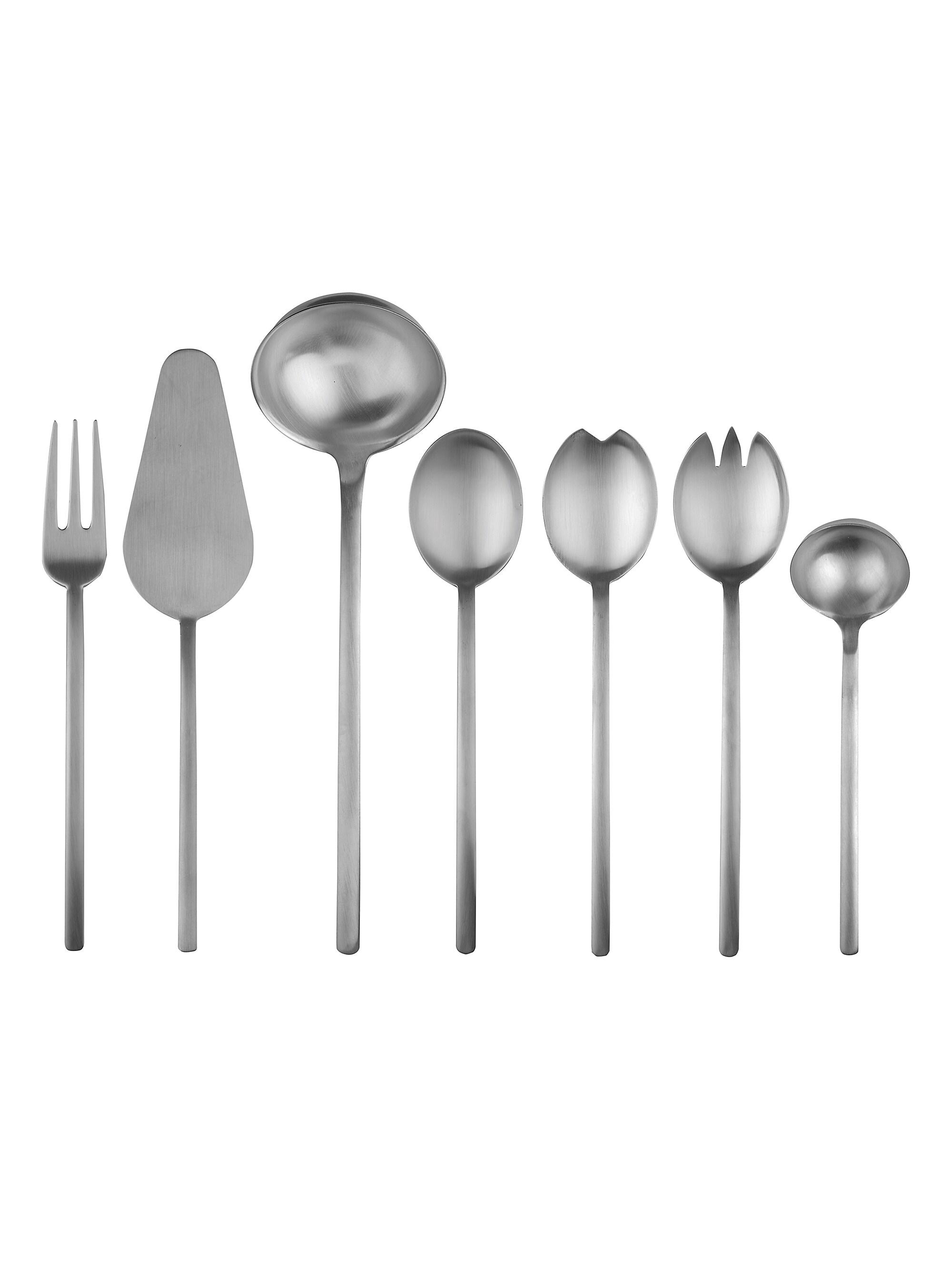 Mepra Due 7-Piece Serving Set - Stainless Steel | Thumbnail 2