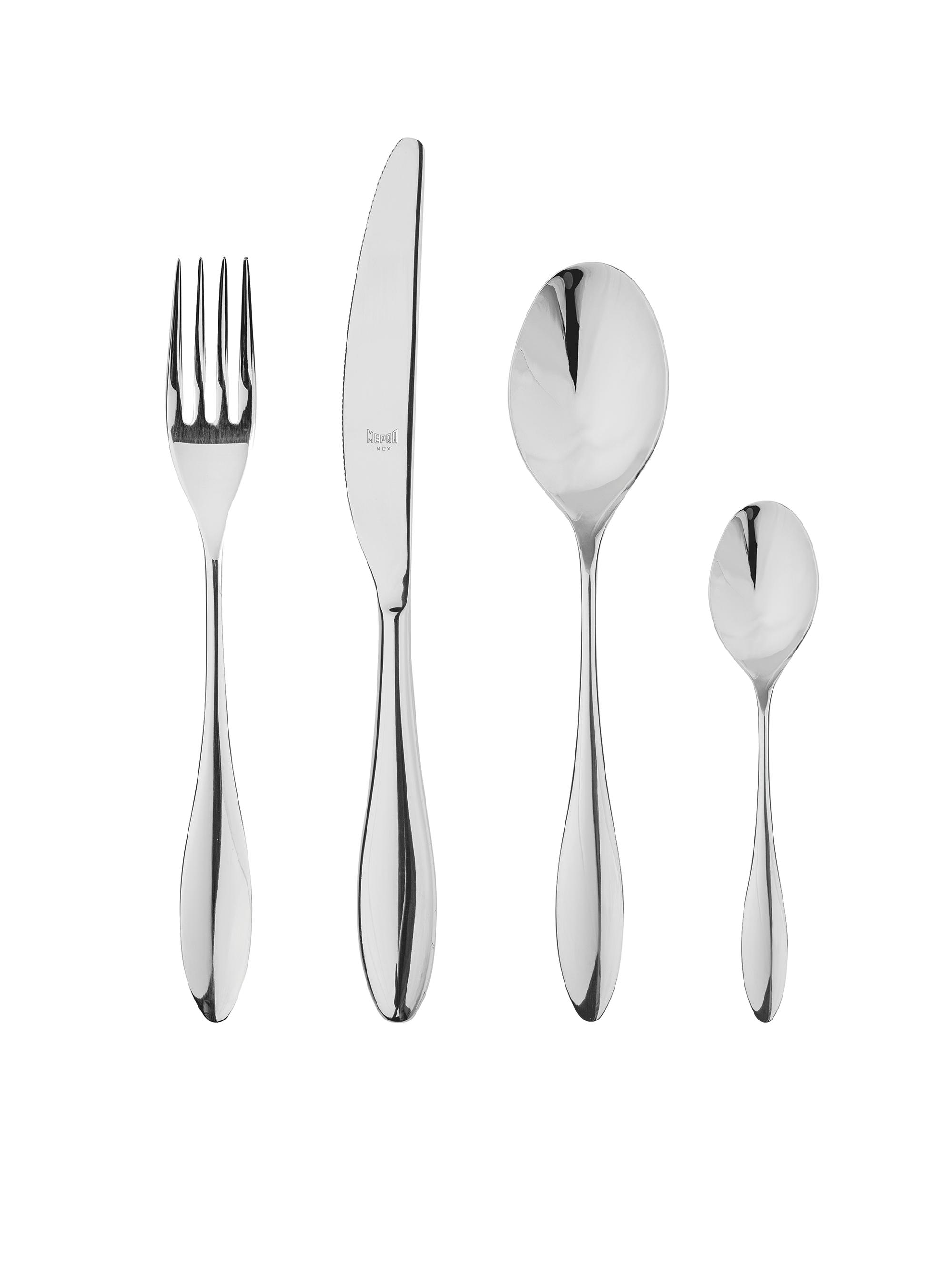 Mepra Carinizia 24-Piece Flatware Set - Stainless Steel