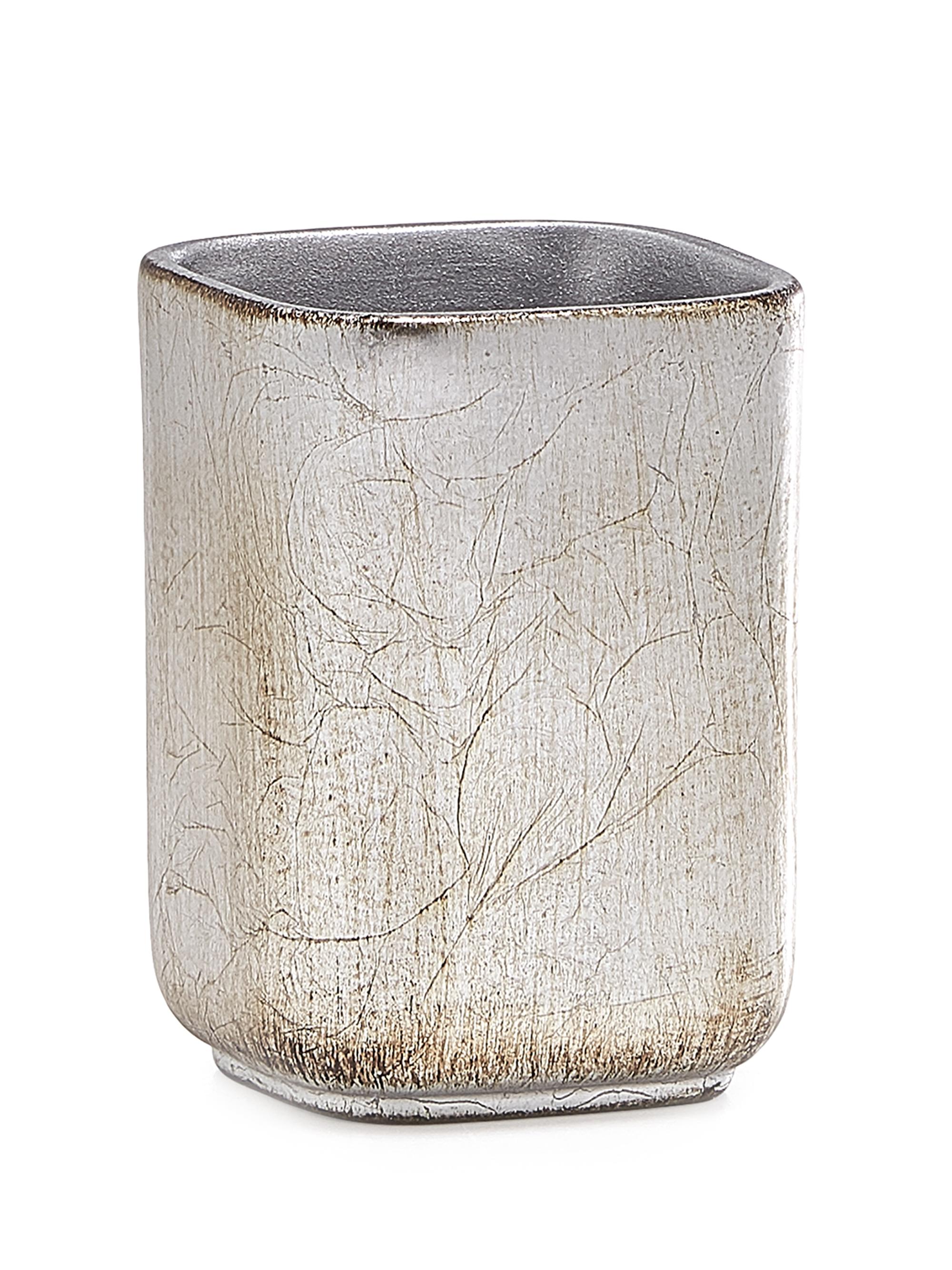 Labrazel Ava Brush Holder - Silver Leaf