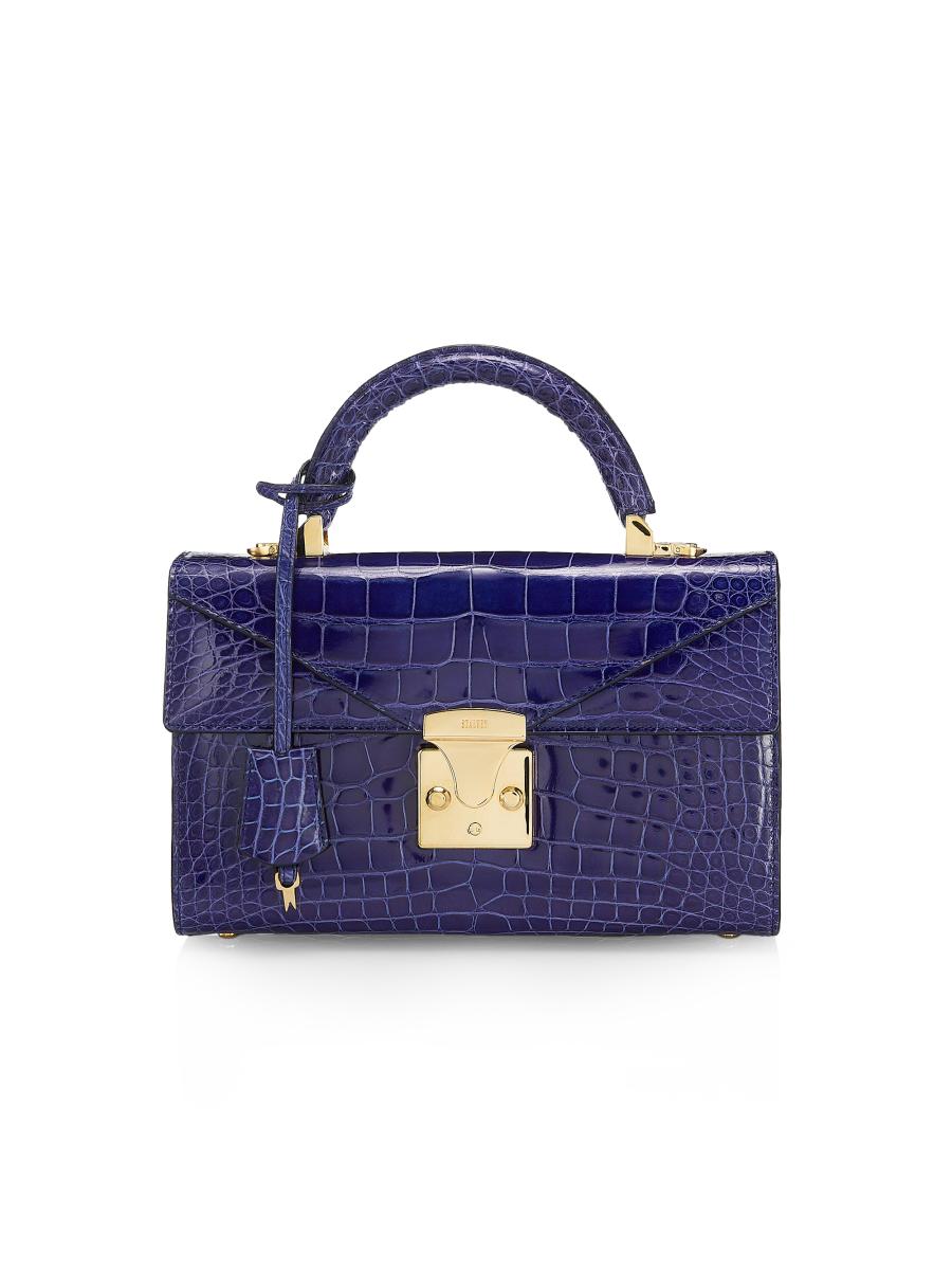 Stalvey Small Top Handle 2.5 Alligator Bag | Saks Fifth Avenue