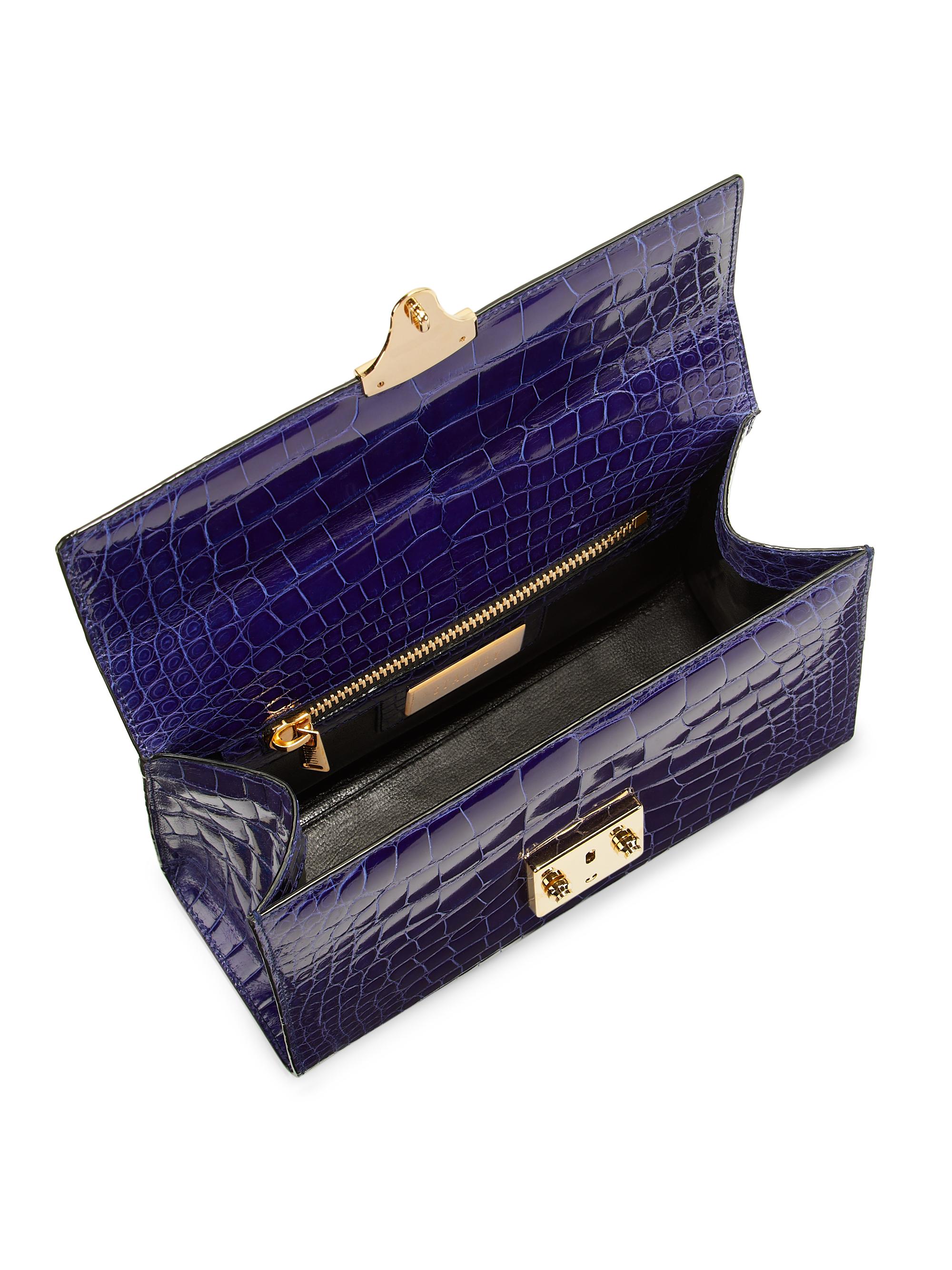 Stalvey Small Top Handle 2.5 Alligator Bag | Saks Fifth Avenue