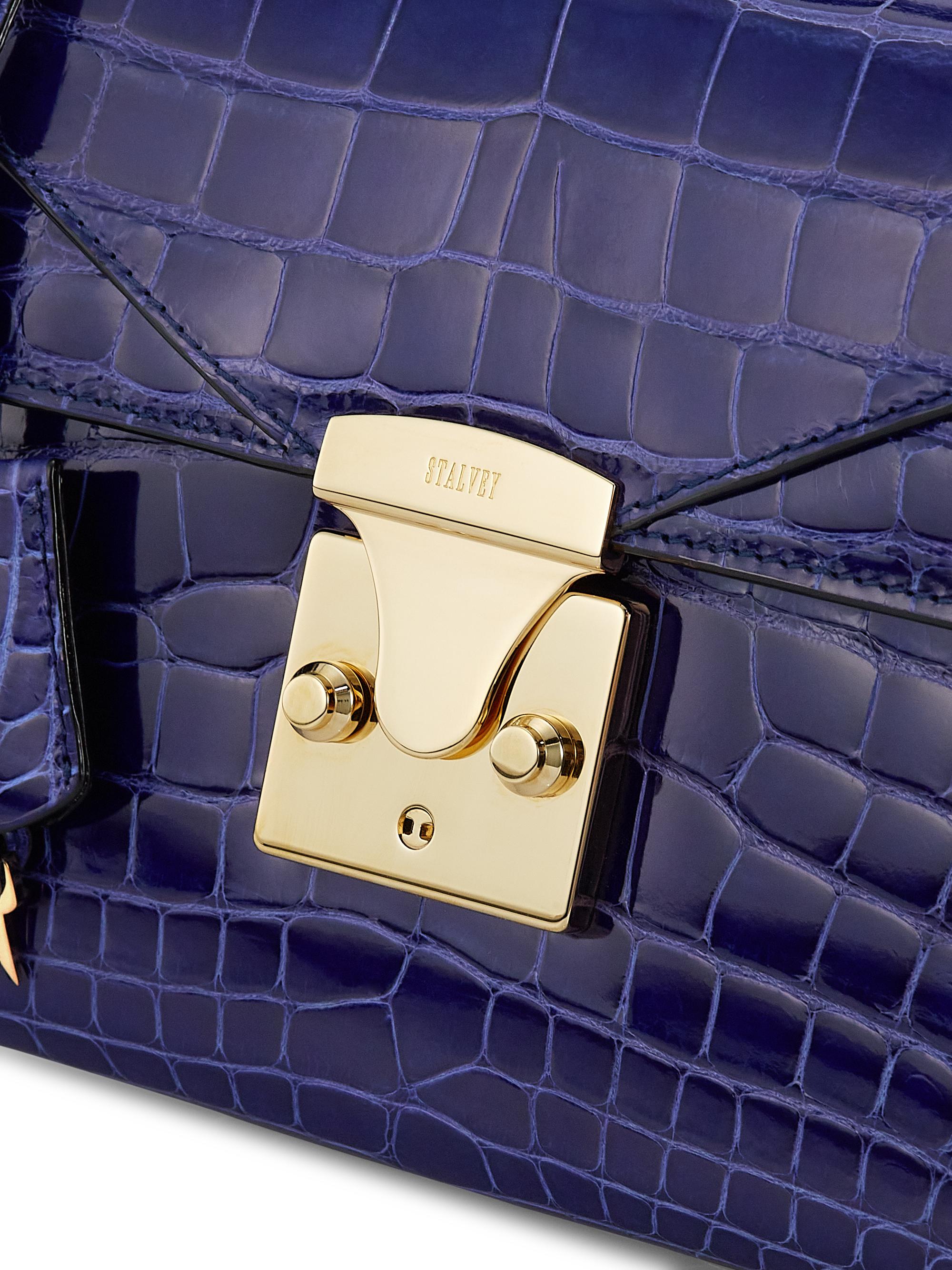 Stalvey Small Top Handle 2.5 Alligator Bag | Saks Fifth Avenue