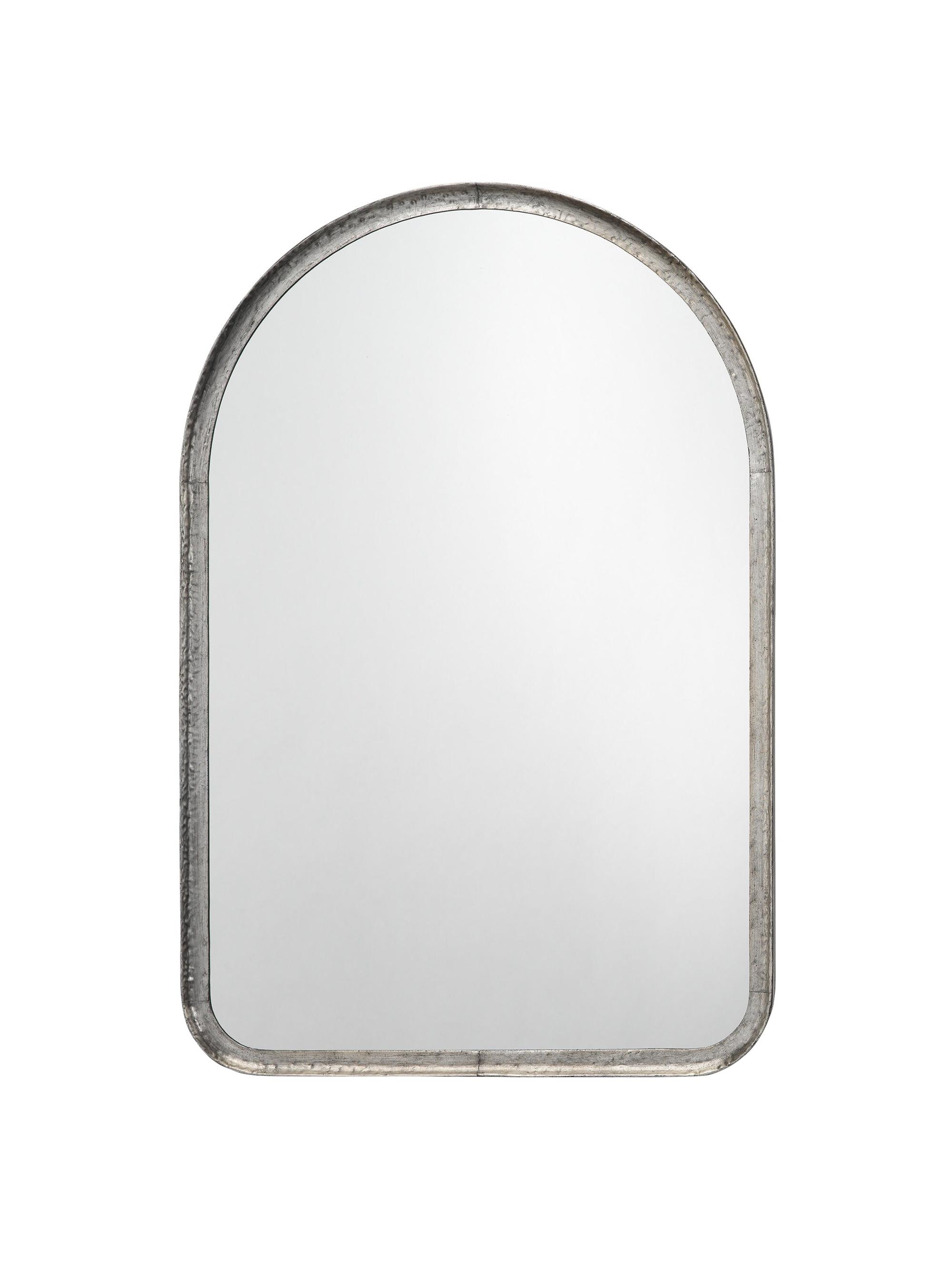 Jamie Young Co. Arch Silver Leaf Metal Mirror - Silver Leaf