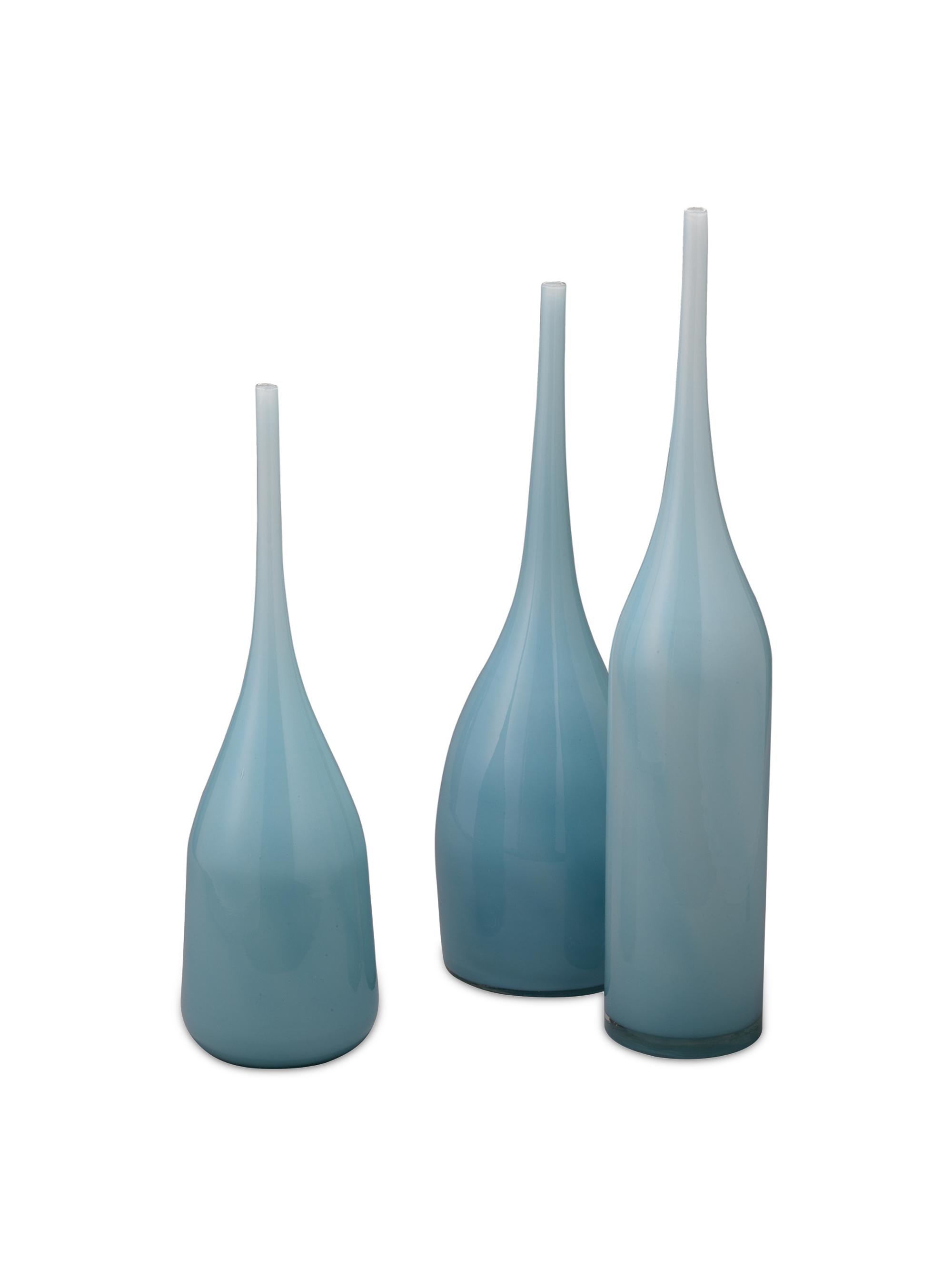 Jamie Young Co. Pixie Decorative Vases In Periwinkle - Periwinkle