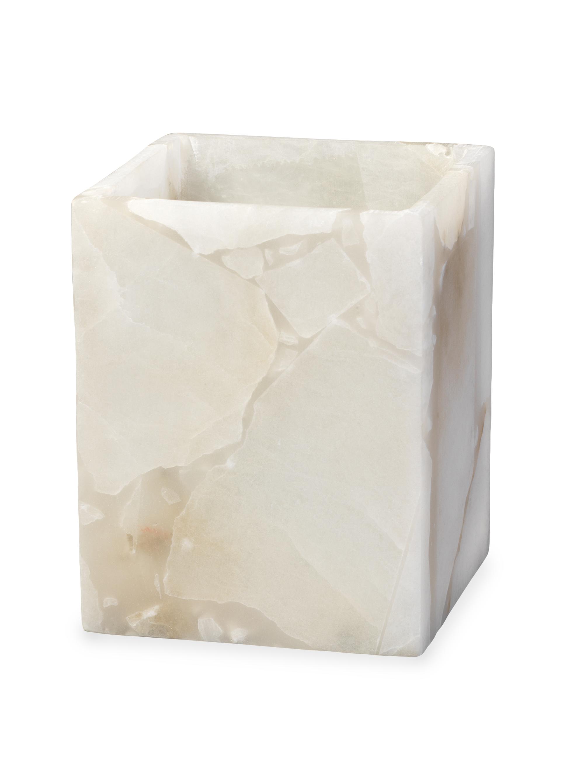 Jamie Young Co. Savannah Square Hurricane - Alabaster