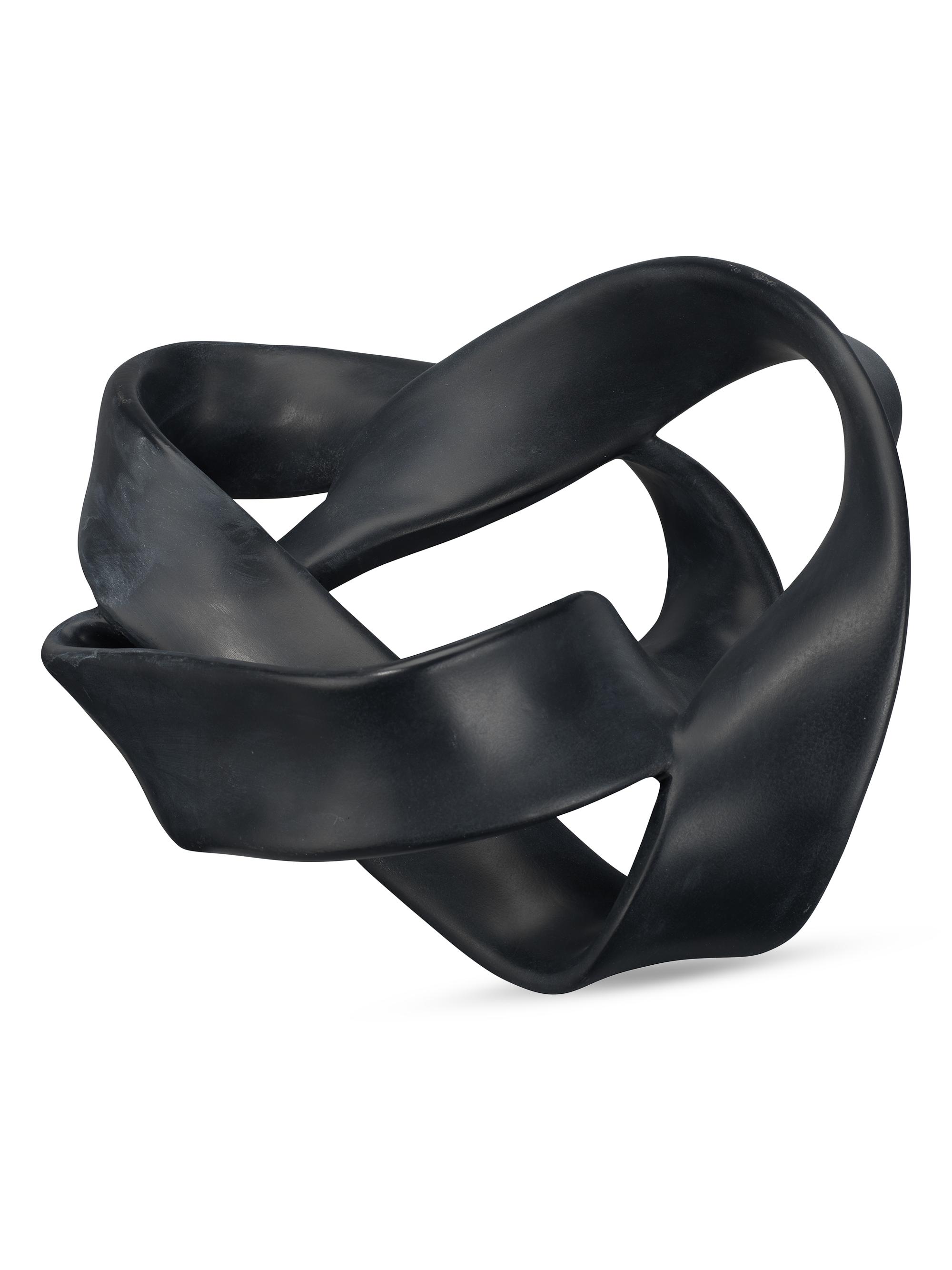 Jamie Young Co. Tangled Resin Table Object - Black