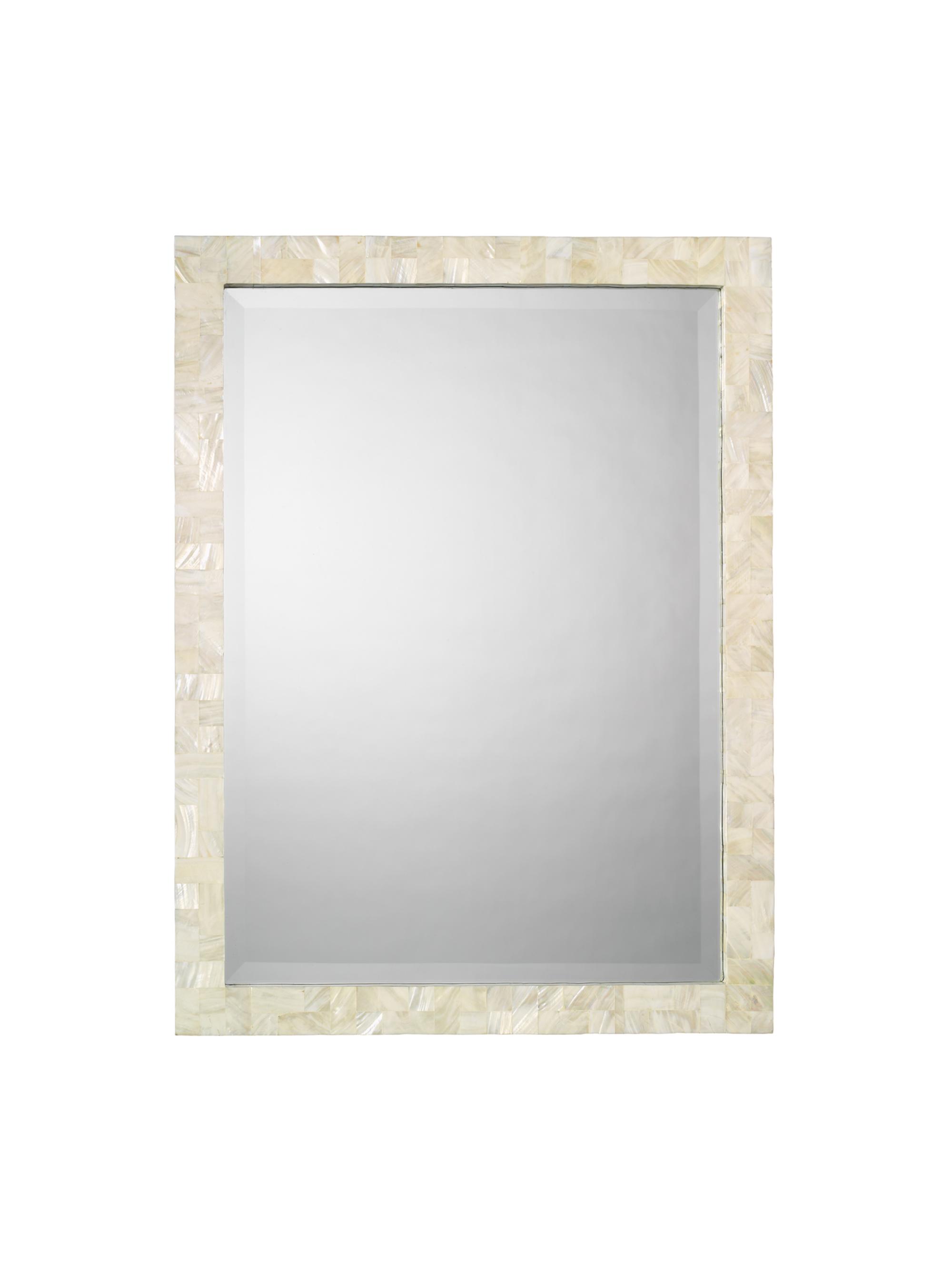 Jamie Young Co. Rectangle Mother-Of-Pearl Mirror - Mother Of Pearl