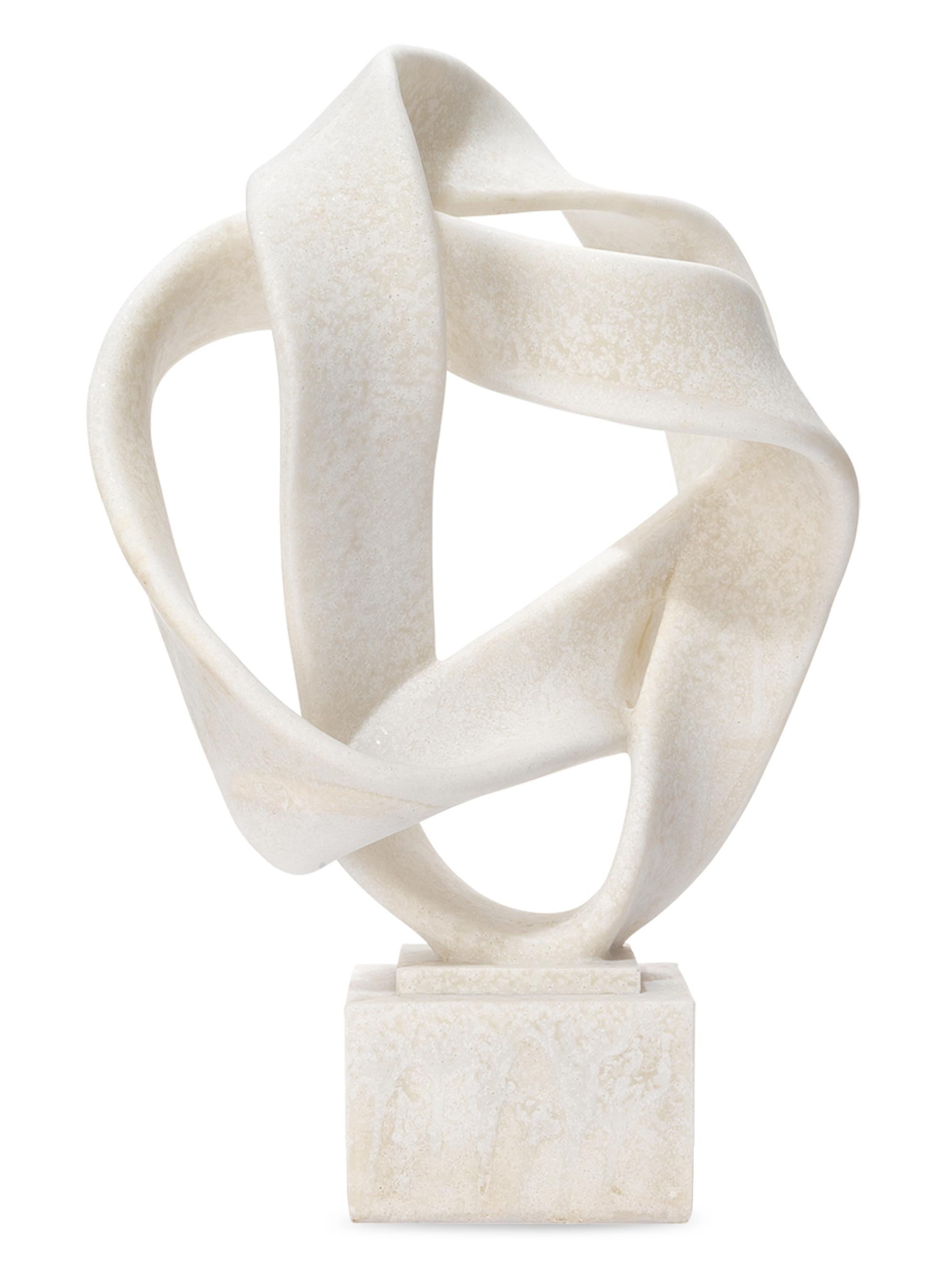 Jamie Young Co. Intertwined Decorative Resin Object - Off White