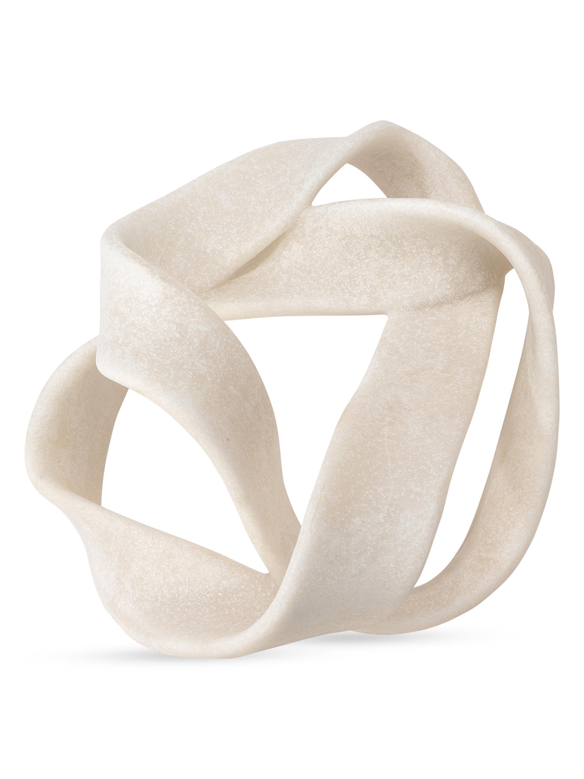 Jamie Young Co. Tangled Resin Table Object - Off White