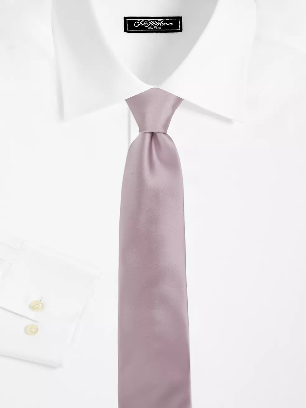 Shop Saks Fifth Avenue COLLECTION Solid Silk Tie | Saks Fifth Avenue