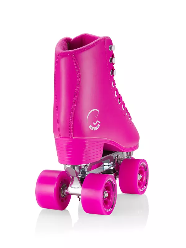 Hot Pink Roller Skates