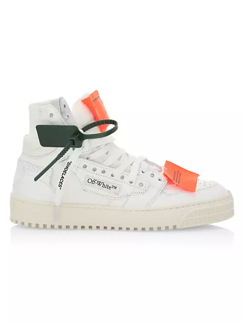 Off-White Black Nubuck Leather Off-Court 3.0 Sneakers Size 44 Off