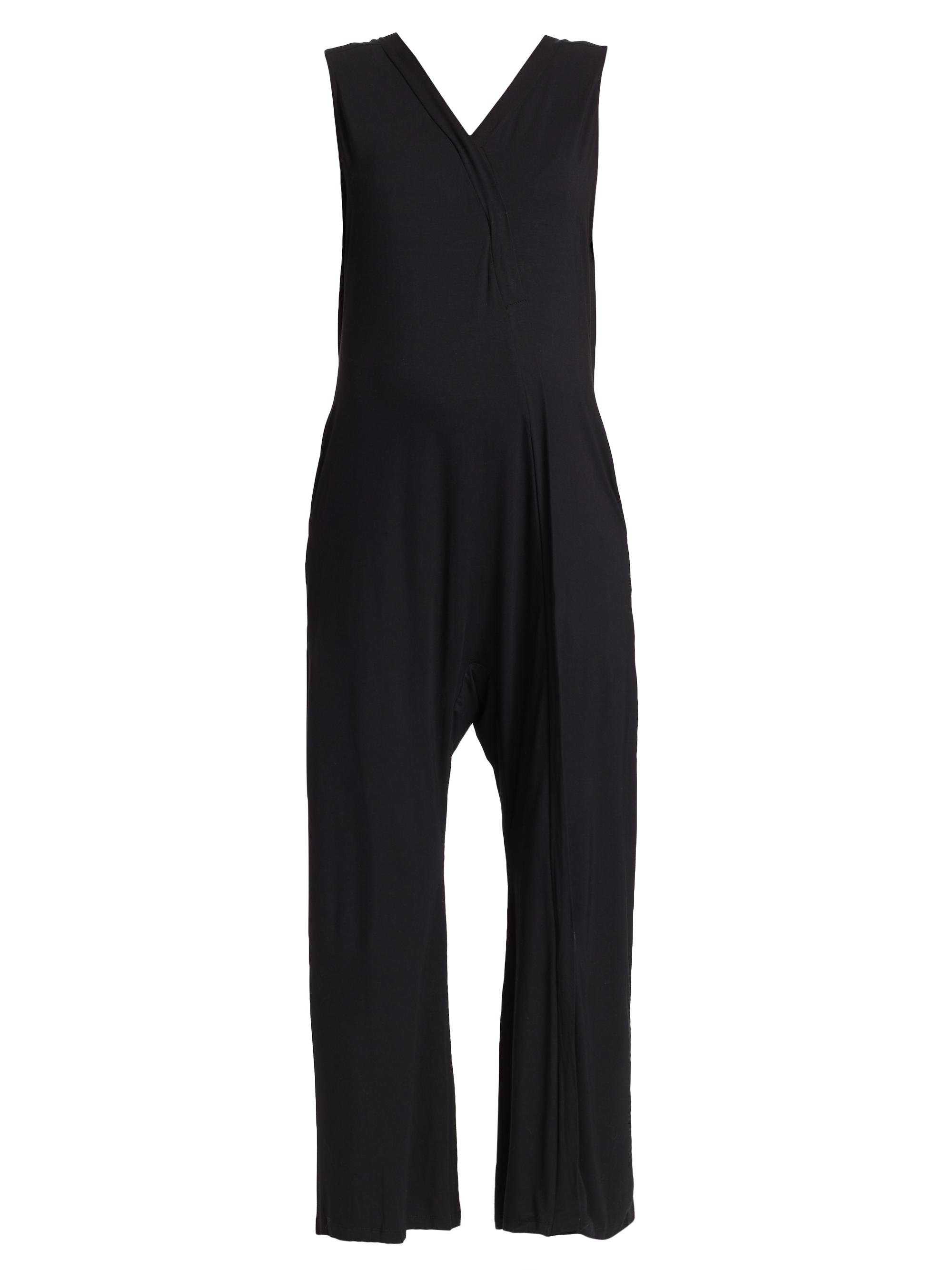 Nom Maternity Women's Everyday Sleeveless Jumpsuit - Black
