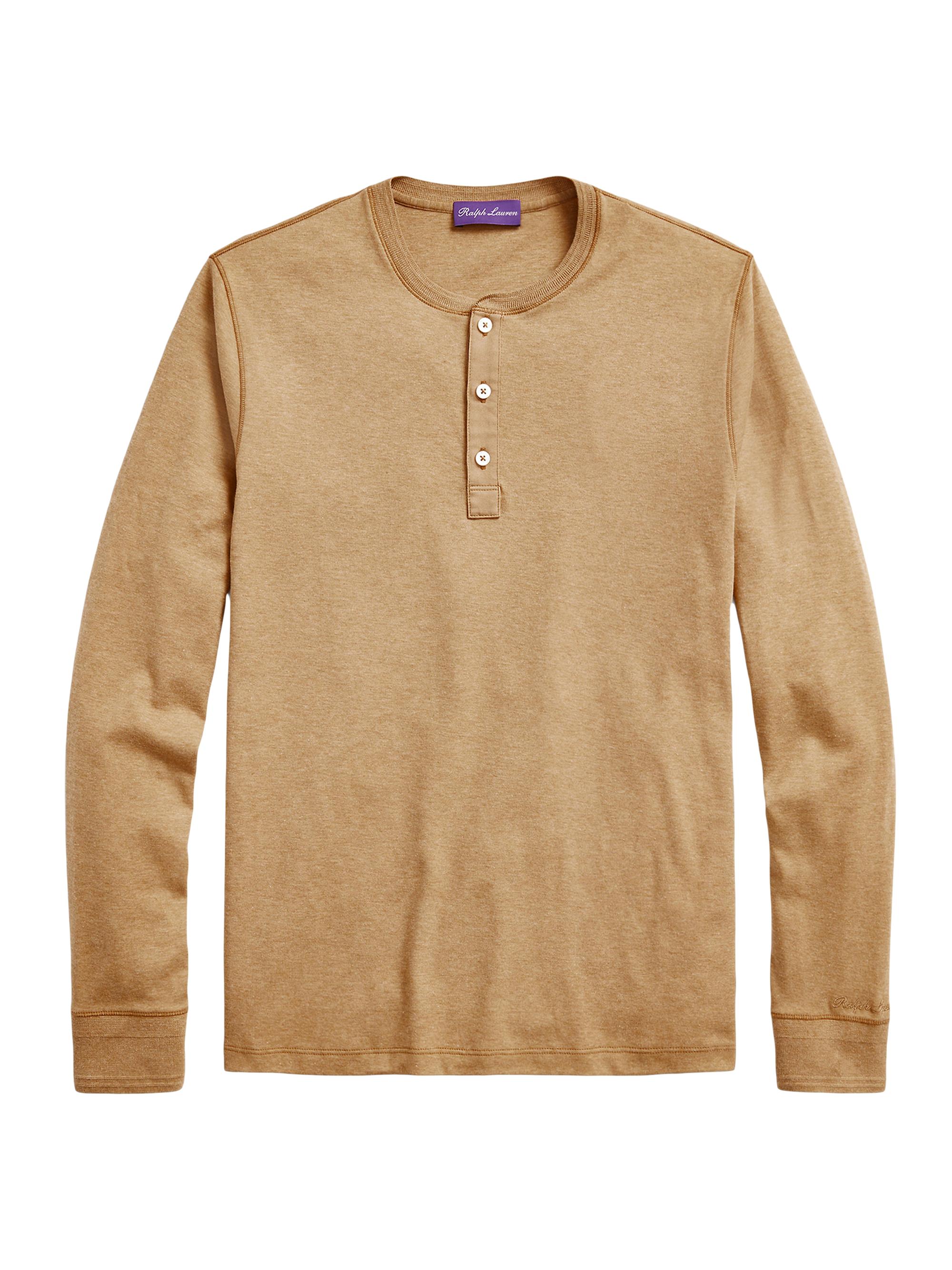 Ralph Lauren Purple Label Interlock Henley Shirt | Saks Fifth Avenue