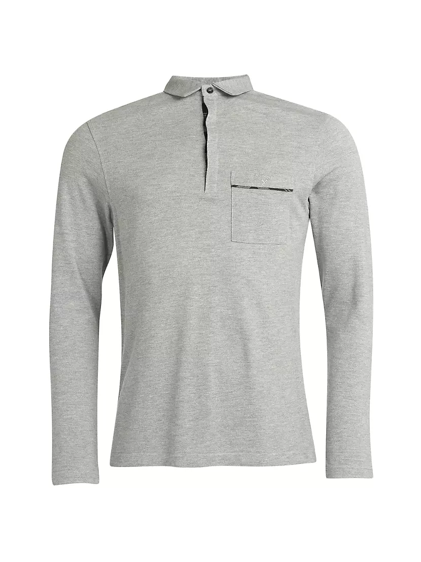Shop Barbour Adie Long-Sleeve Polo Shirt