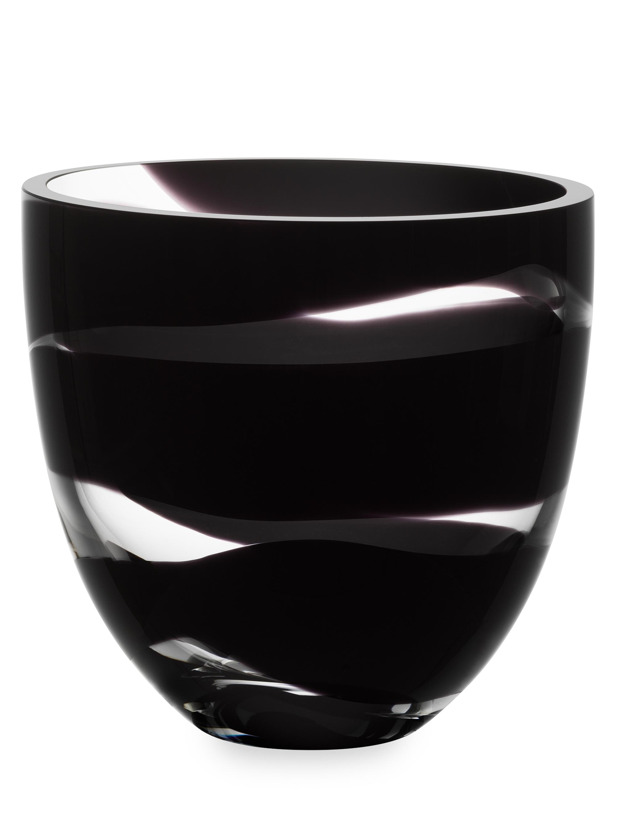 Kosta Boda Non Stop Serving Bowl - Black