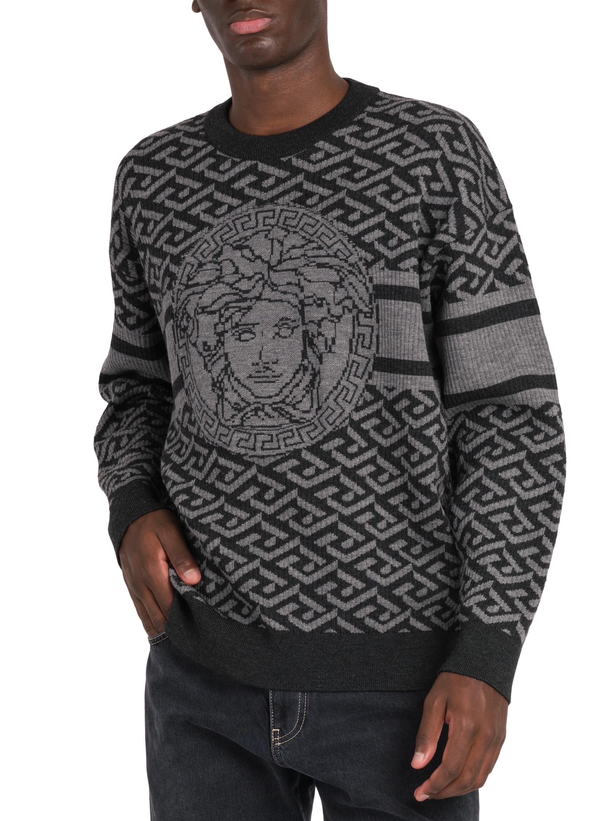 Versace Greca Signature Knit Sweater | Saks Fifth Avenue