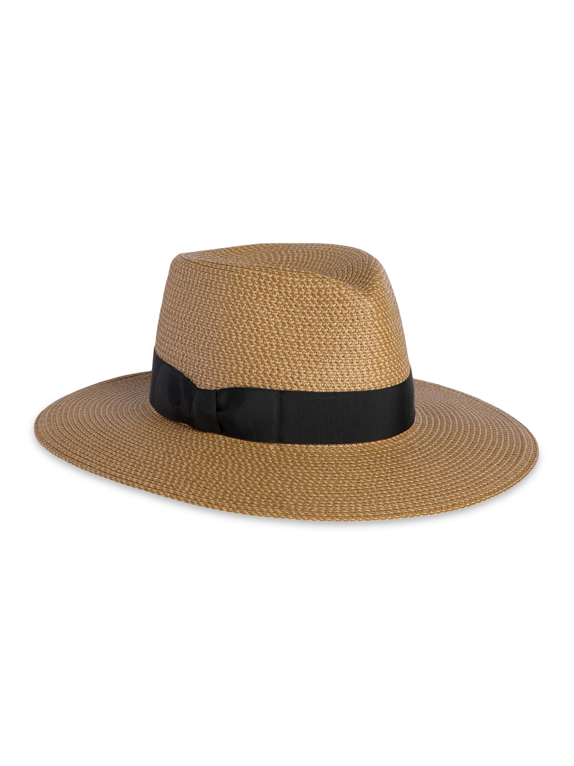Eric Javits Women's Squishee Instinct Fedora Hat - Natural Black