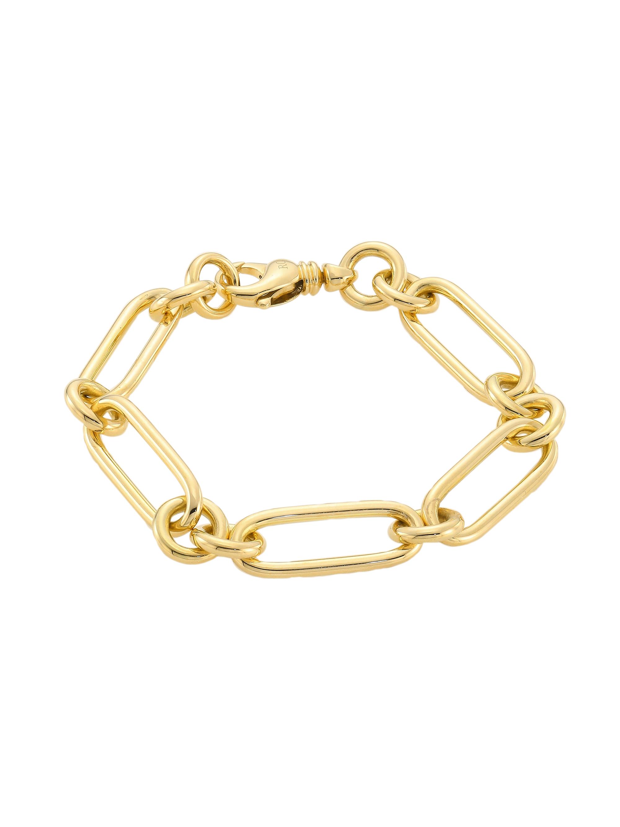 Roberto Coin Women's 18K Yellow Gold Paper Clip Chain Bracelet - Yellow Gold