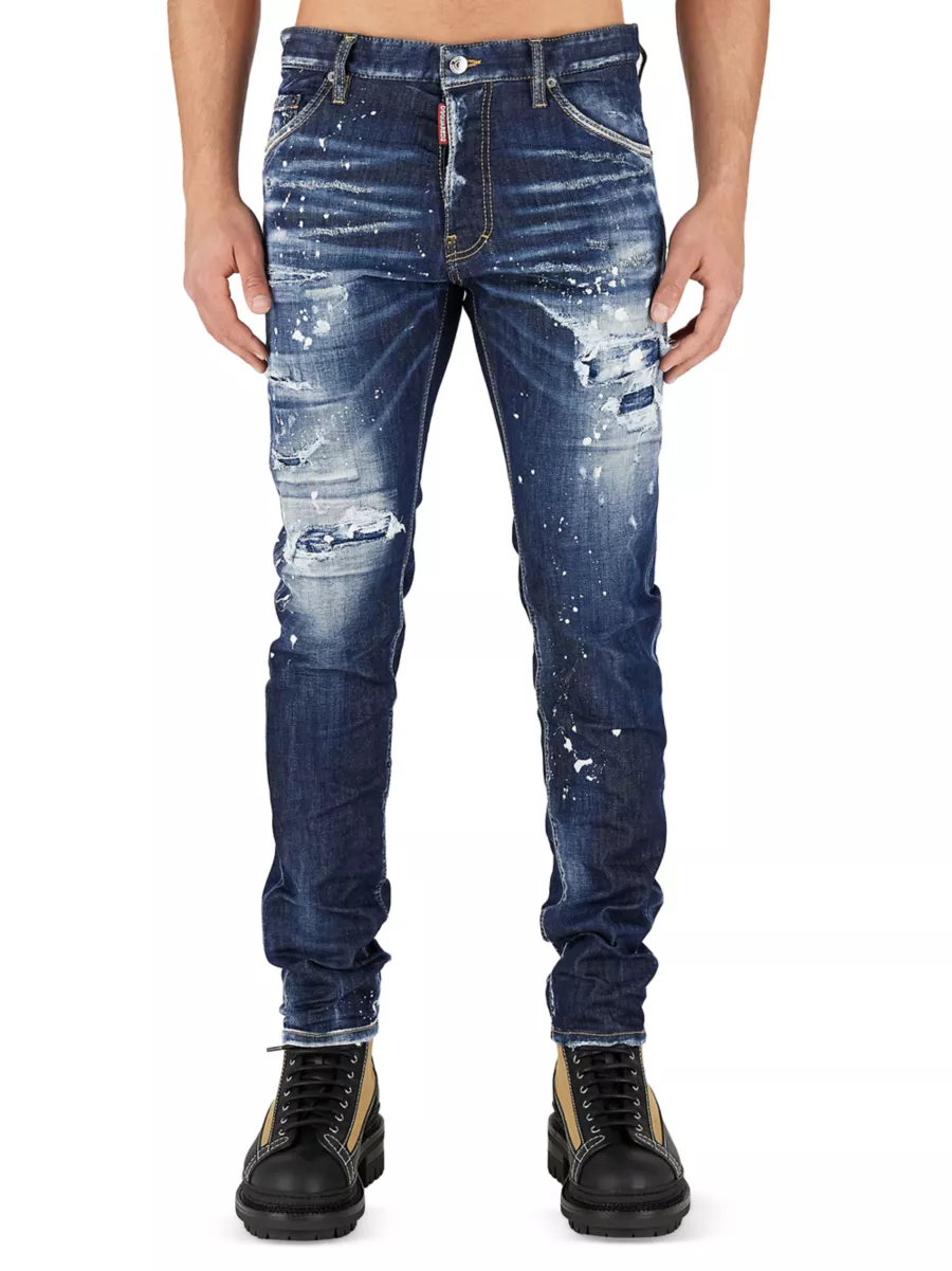Shop Dsquared2 Cool Guy Low-Rise Skinny Jeans | Saks Fifth Shop Dsquared2 Cool Guy Low-Rise Skinny Jeans | Saks Fifth