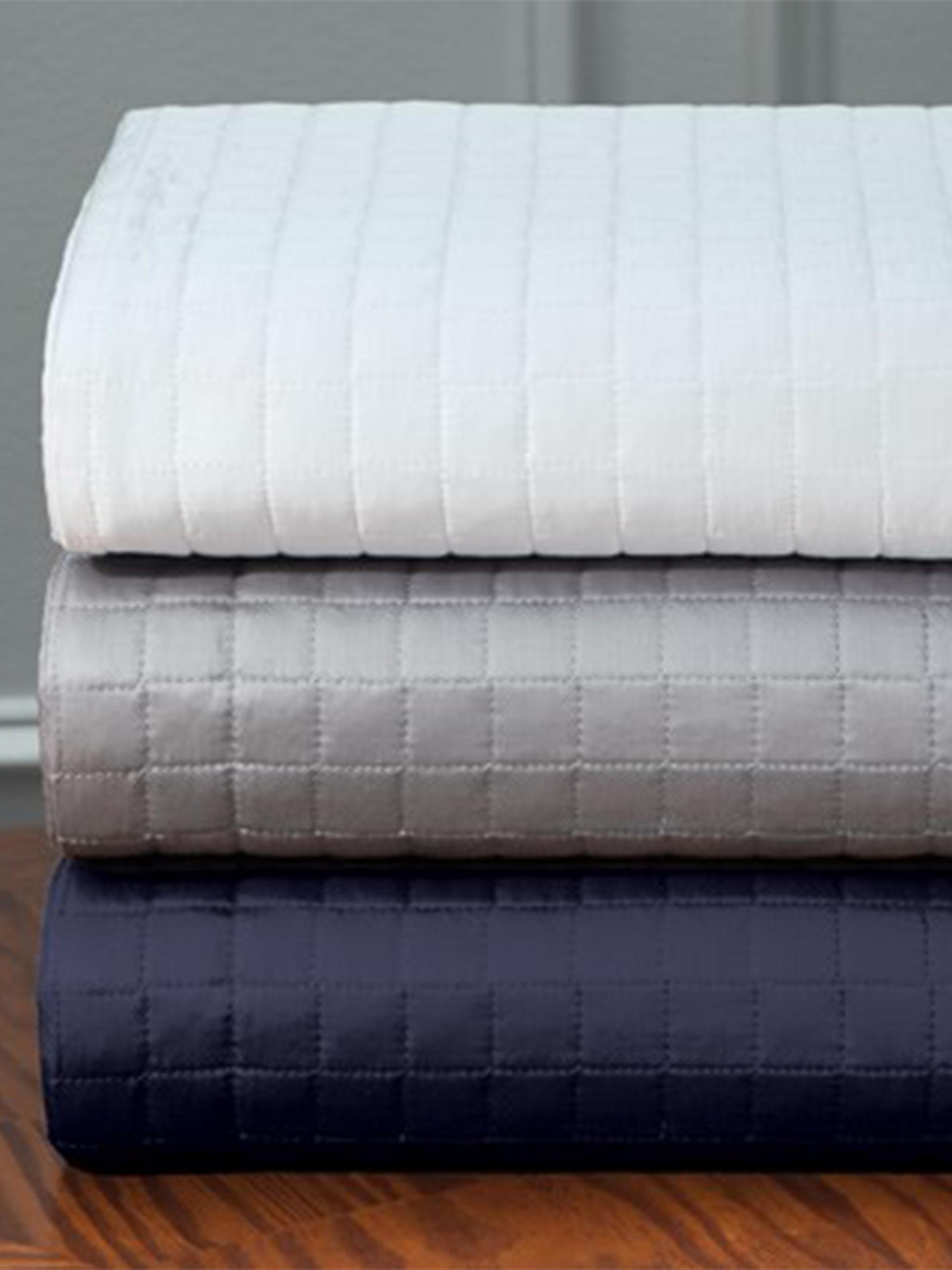 DownTown Company Urban Quilted Sham - Navy European