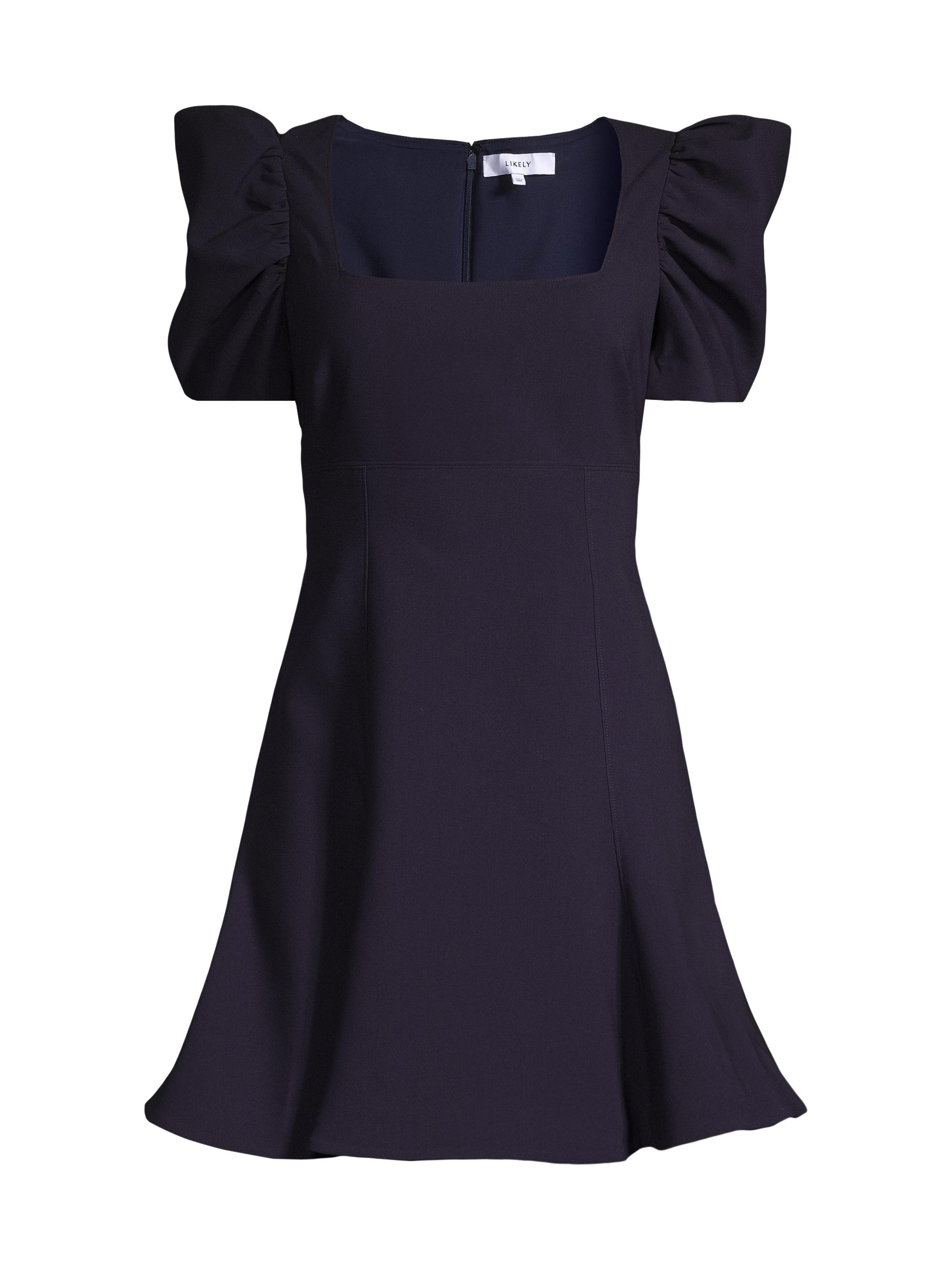 Likely Women's Alia Fit-&-Flare Mini Dress - Navy