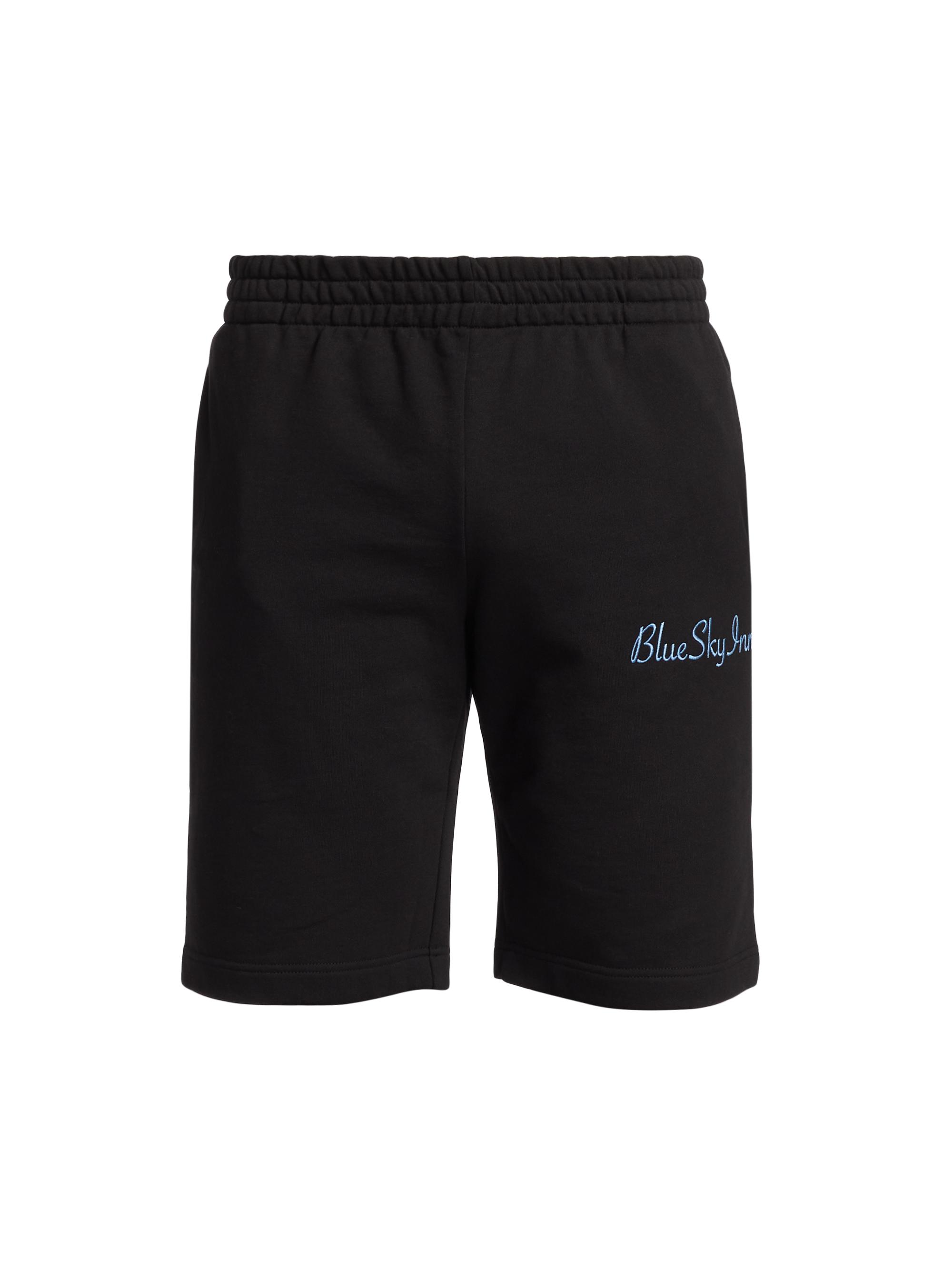 Blue Sky Inn Men's Logo Sweat Shorts - Black