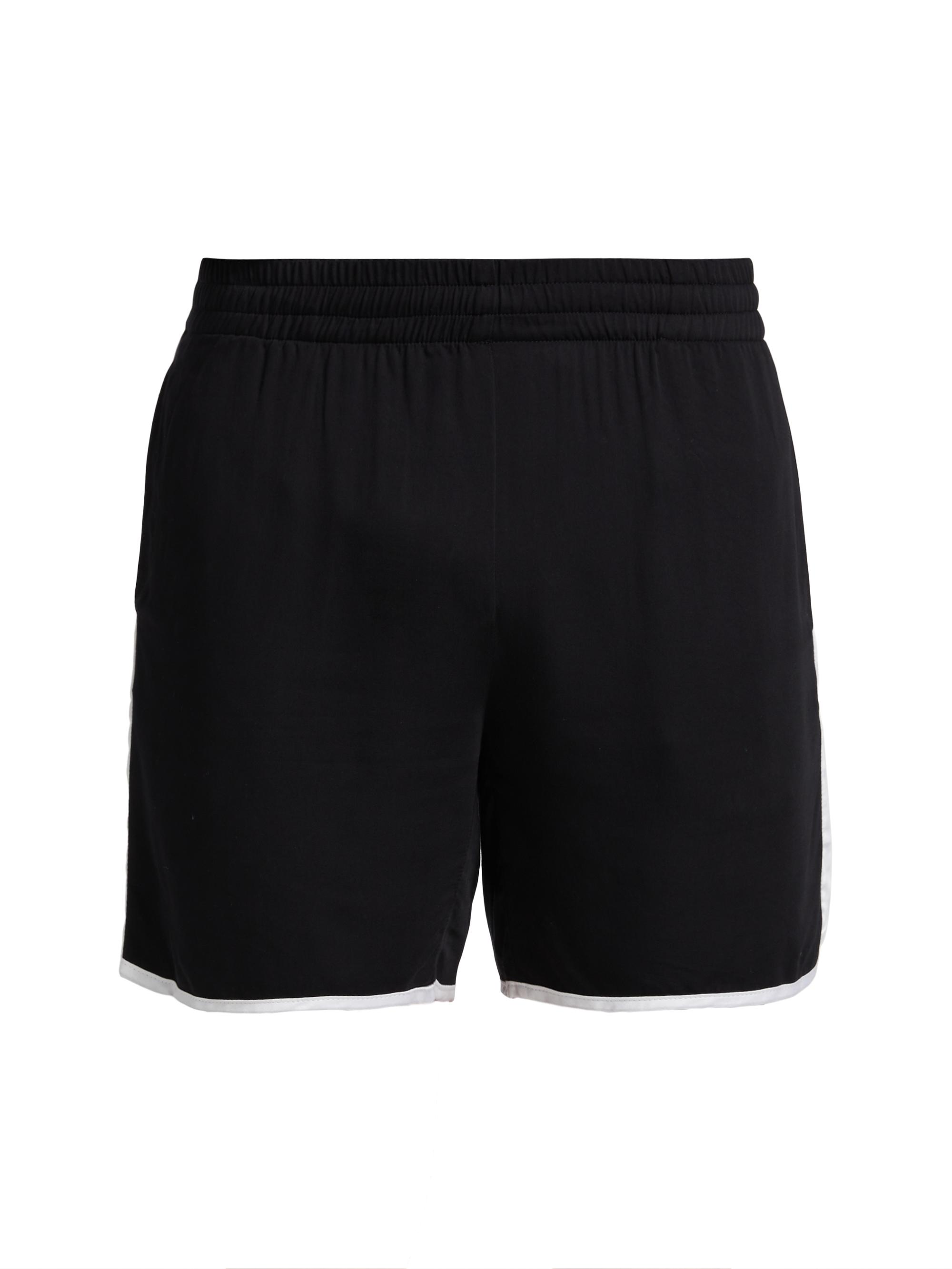 Blue Sky Inn Men's Waiter Elastic Waistband Shorts - Black