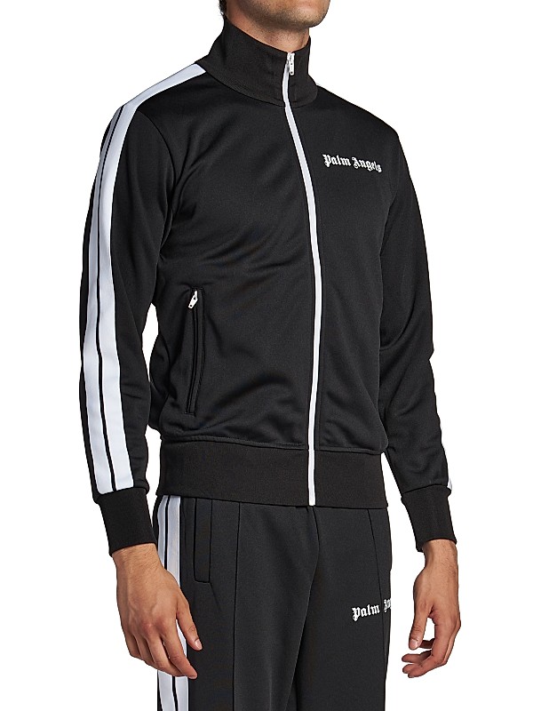 Shop Palm Angels Classic Logo Track Jacket | Saks Fifth Avenue Shop Palm Angels Classic Logo Track Jacket | Saks Fifth Avenue