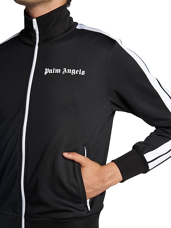 Shop Palm Angels Classic Logo Track Jacket | Saks Fifth Avenue Shop Palm Angels Classic Logo Track Jacket | Saks Fifth Avenue