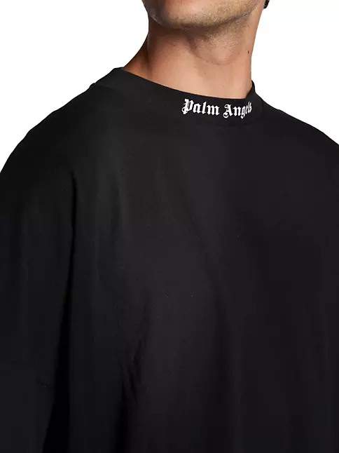 Palm Angels T-shirt with logo, Men's Clothing