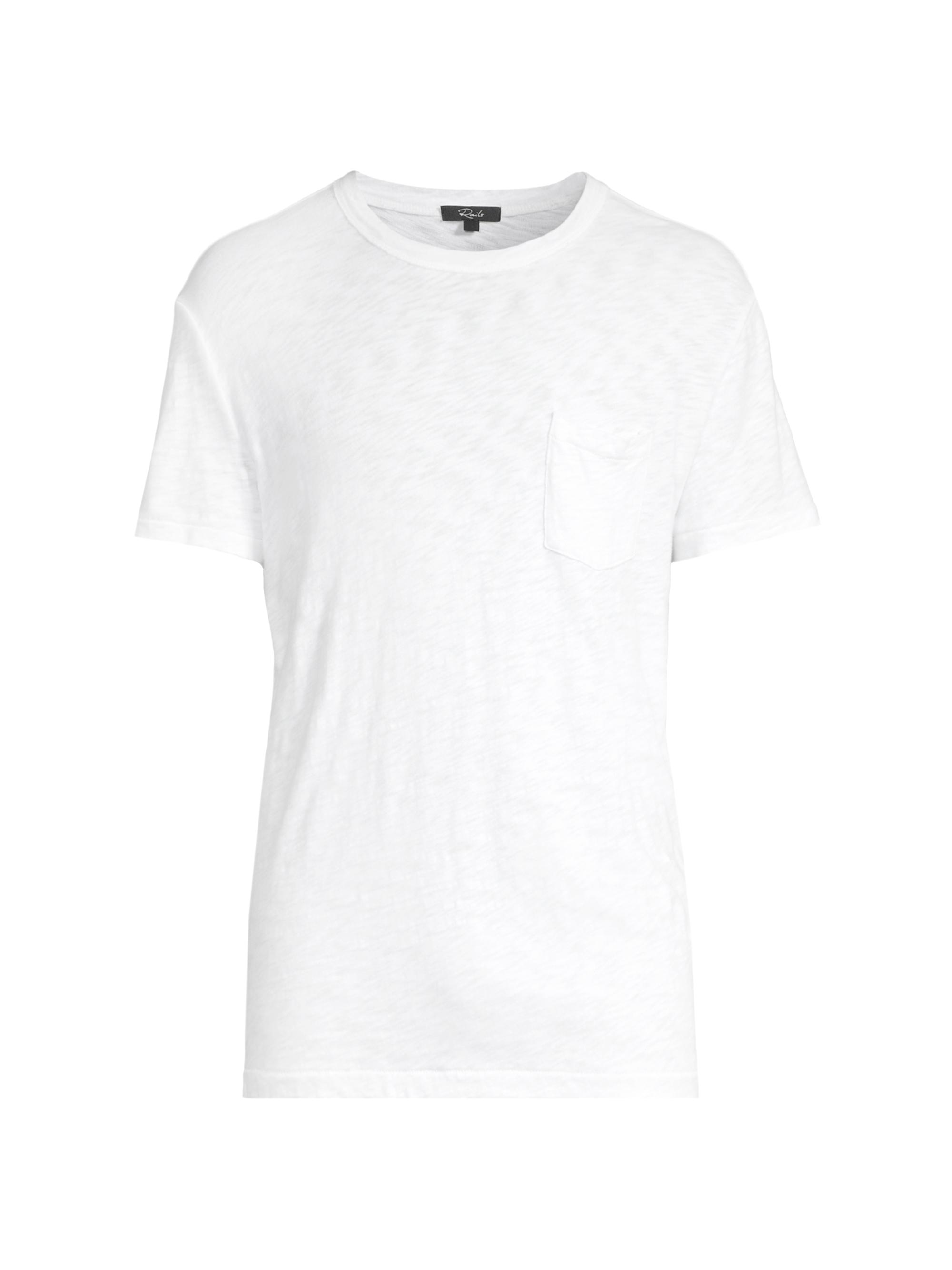 Rails Men's Skipper T-Shirt - White