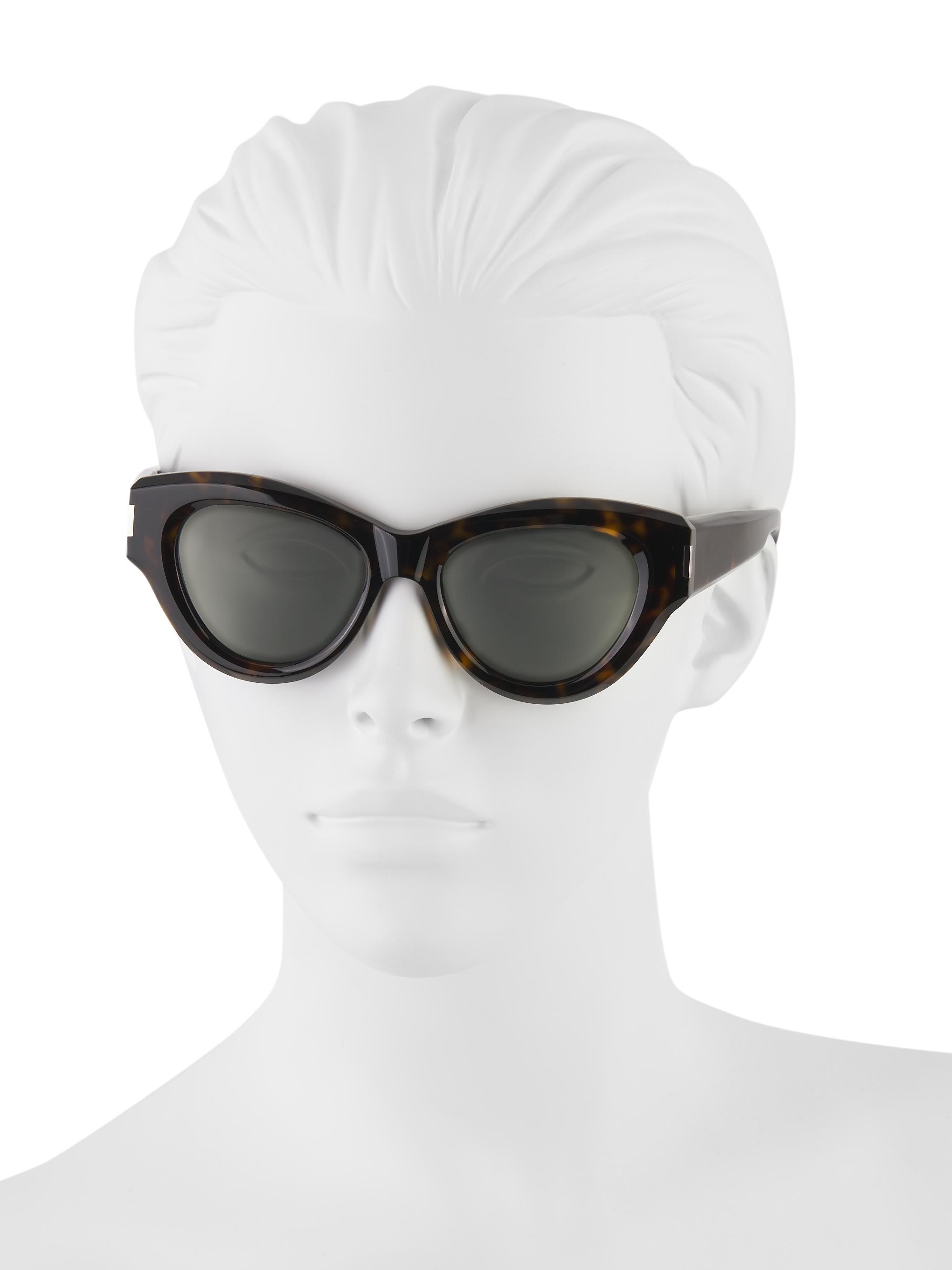 Saint Laurent 51MM Cat-Eye Sunglasses | Saks Fifth Avenue