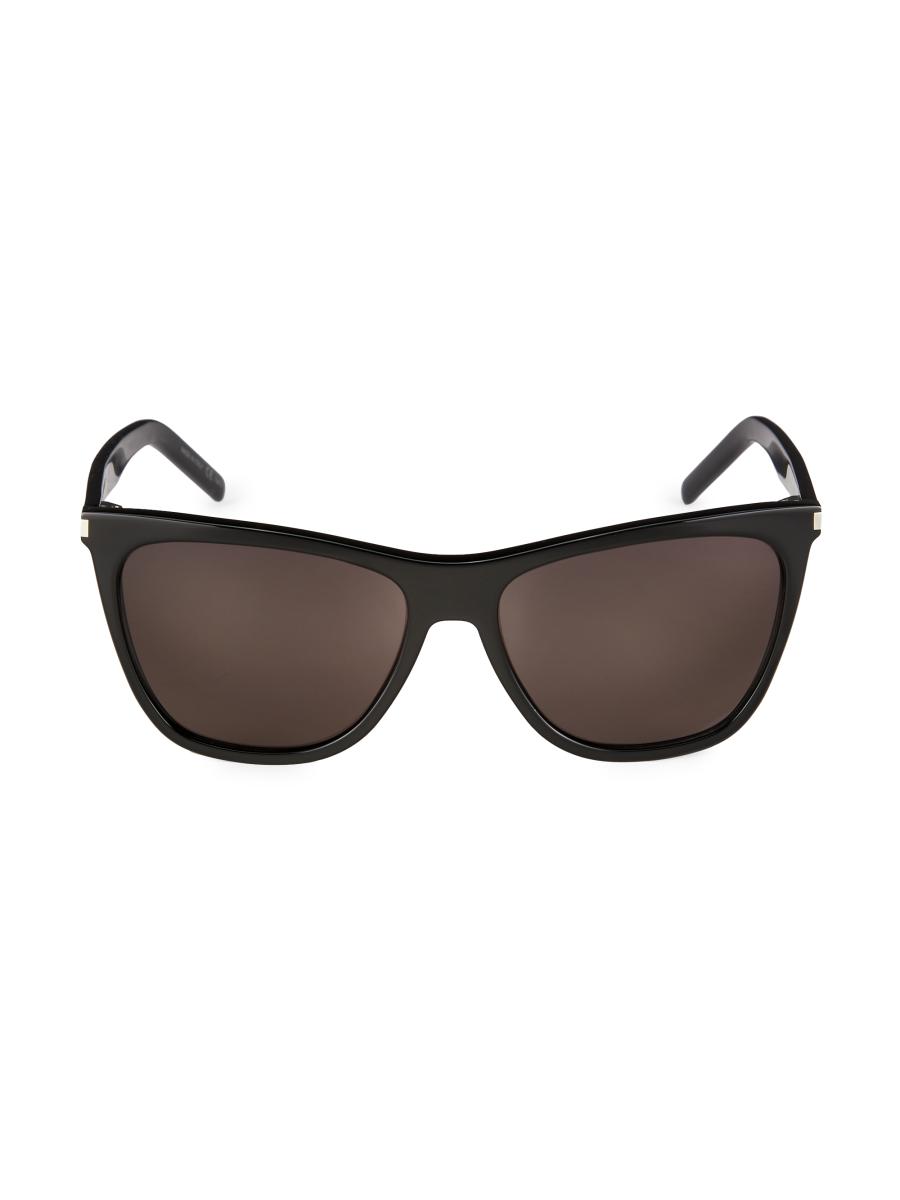 ● SAINT LAURENT ● サングラス Square Black / Black / 54mm Saint Laurent 54MM Square Sunglasses | Saks Fifth Avenue