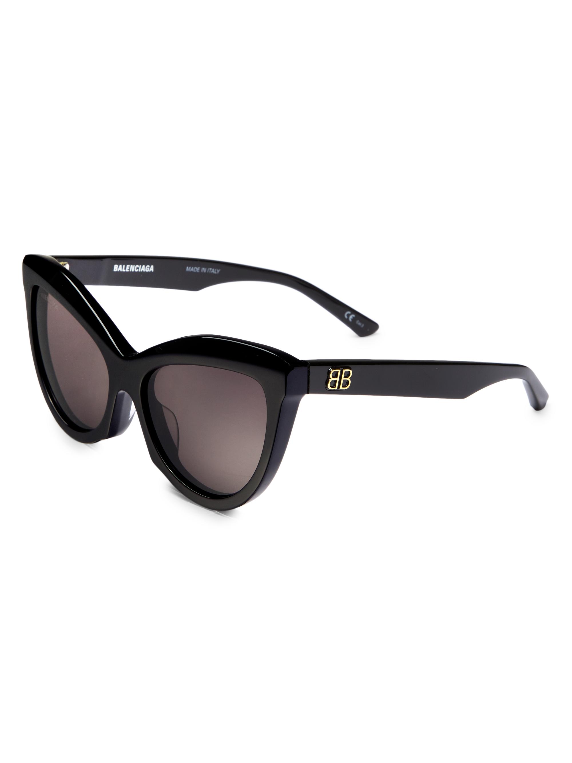 Balenciaga Power 57MM Cat-Eye Sunglasses | Saks Fifth Avenue