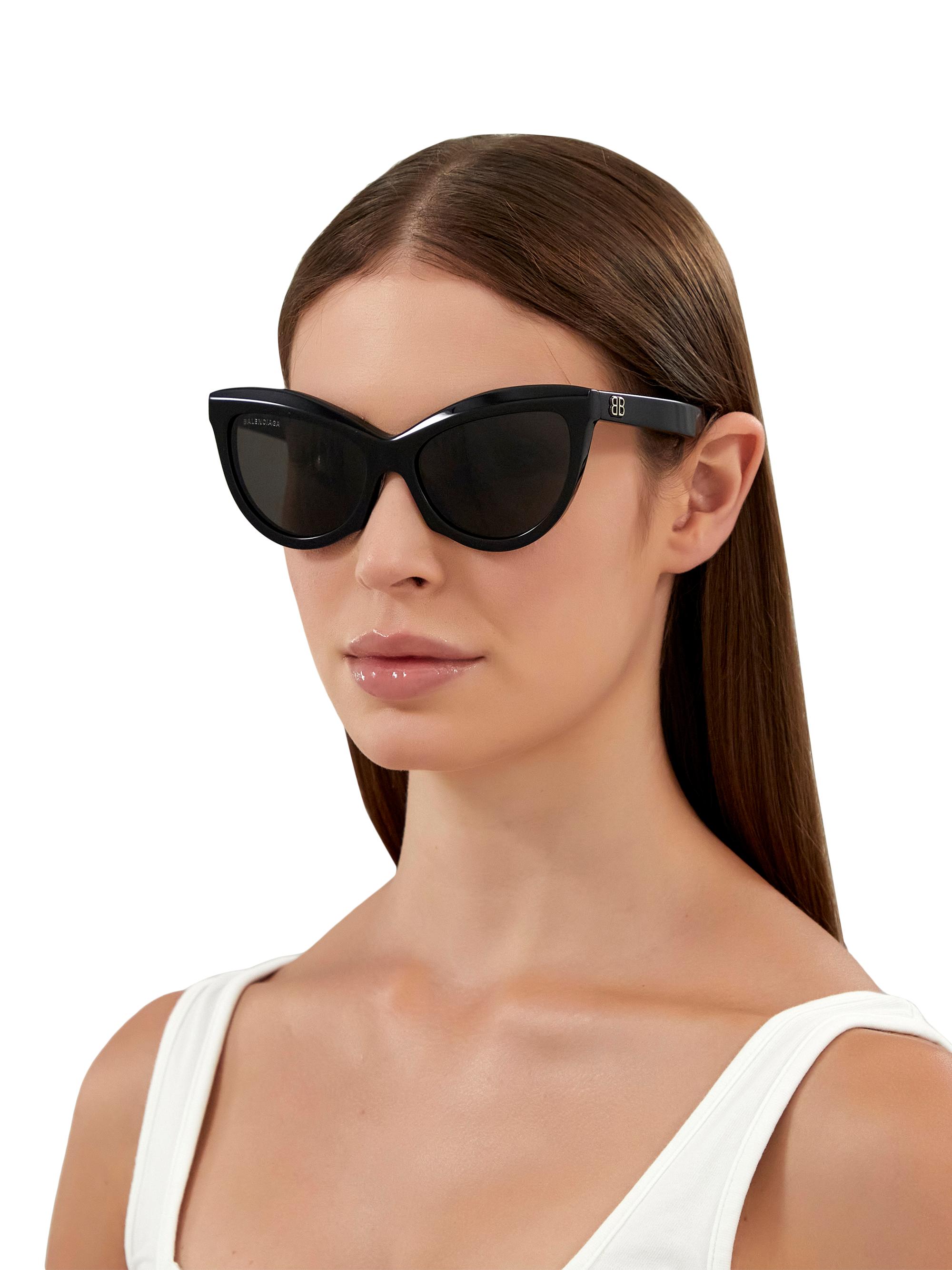 Balenciaga Power 57MM Cat-Eye Sunglasses | Saks Fifth Avenue