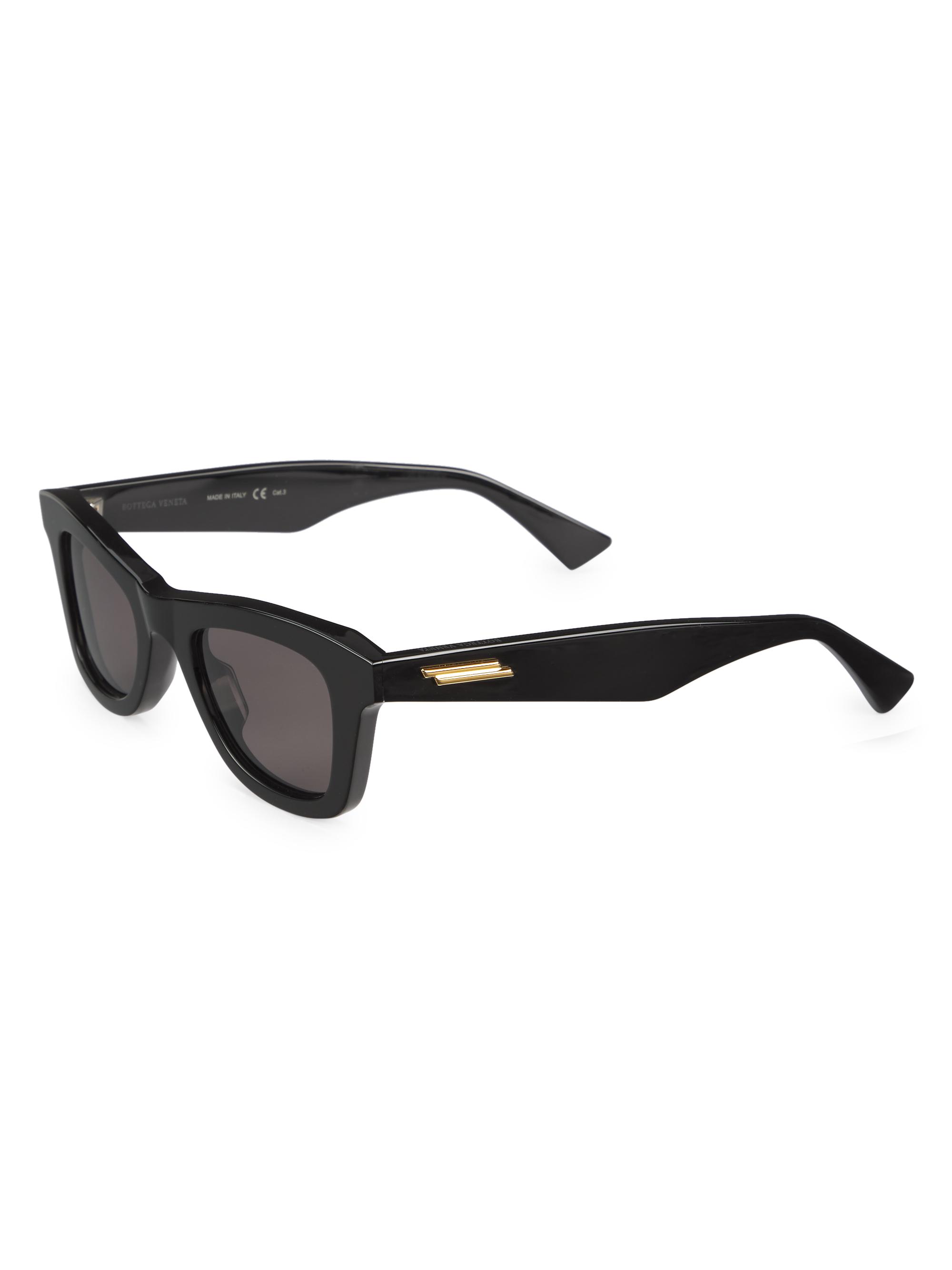 Bottega Veneta New Classic 48MM Square Sunglasses | Saks Fifth Avenue