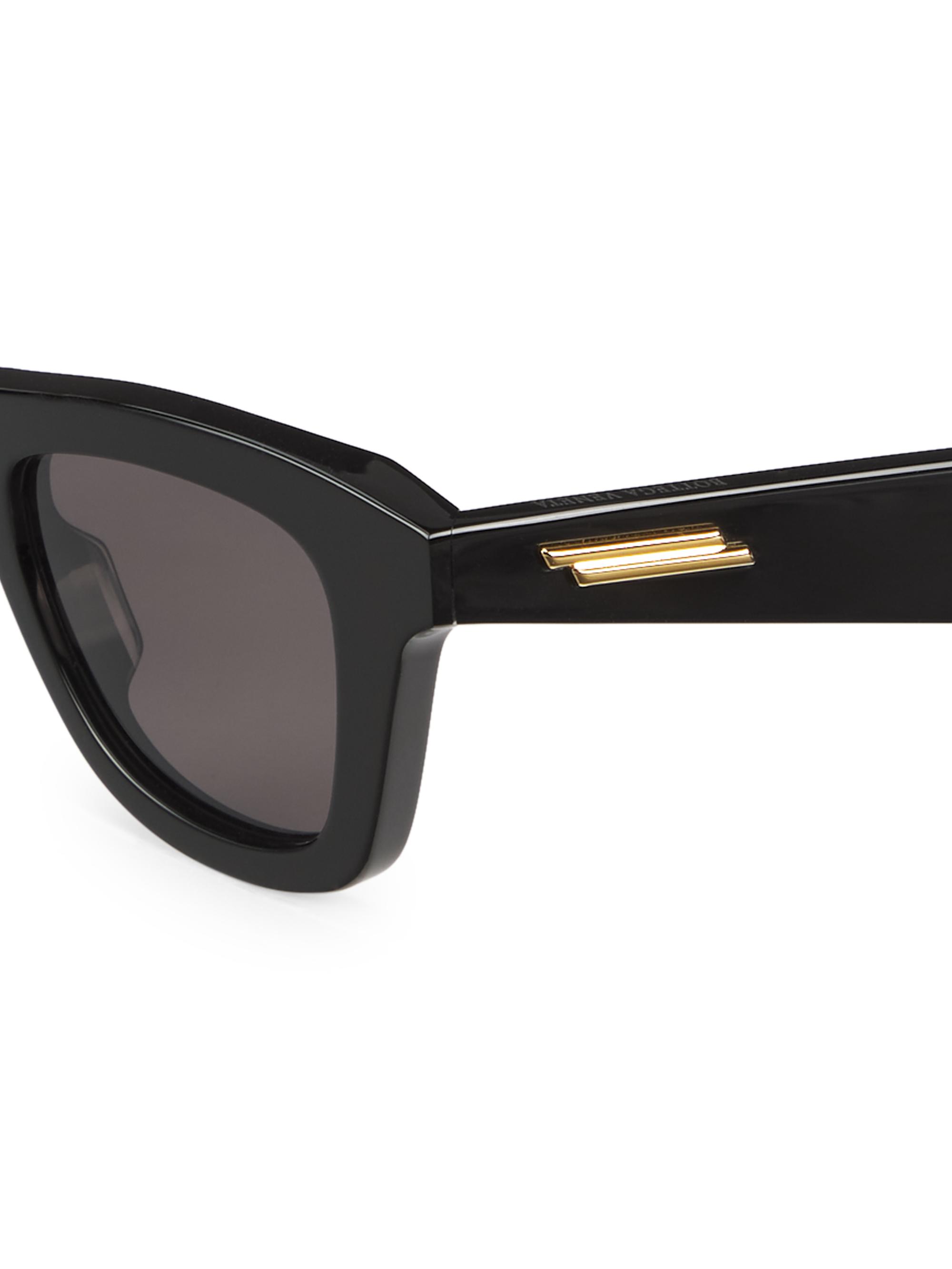 Bottega Veneta New Classic 48MM Square Sunglasses | Saks Fifth Avenue