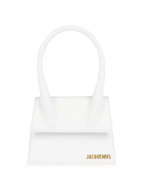 Jacquemus White 'Le Chiquito Moyen' Bag