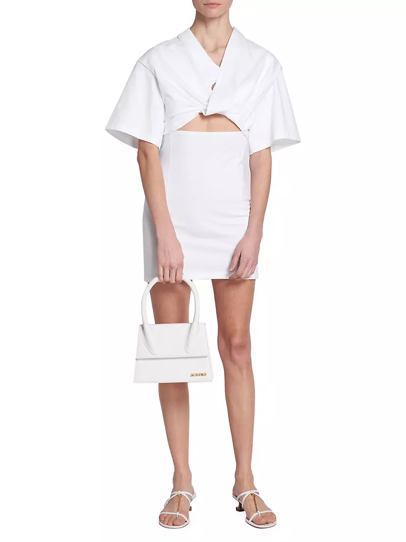 Jacquemus Le Chiquito Moyen in White, Luxury, Bags & Wallets on