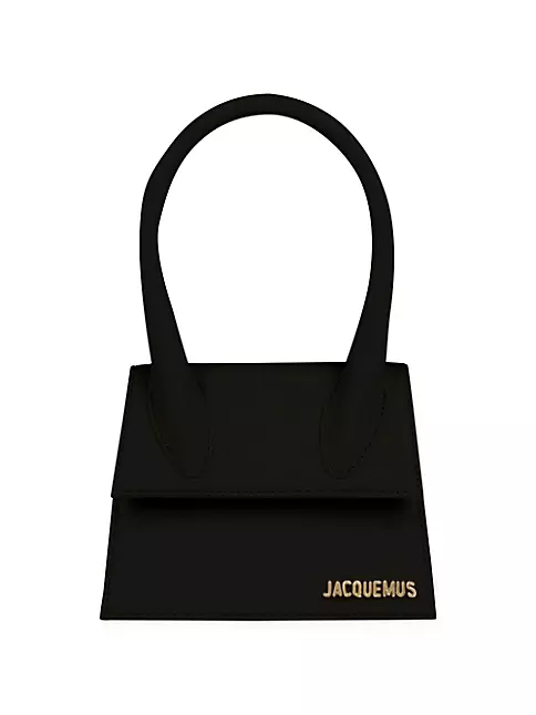Jacquemus Le Chiquito Moyen Leather Top Handle Bag