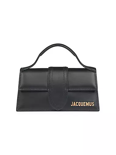 Le Bambino Leather Top Handle Bag