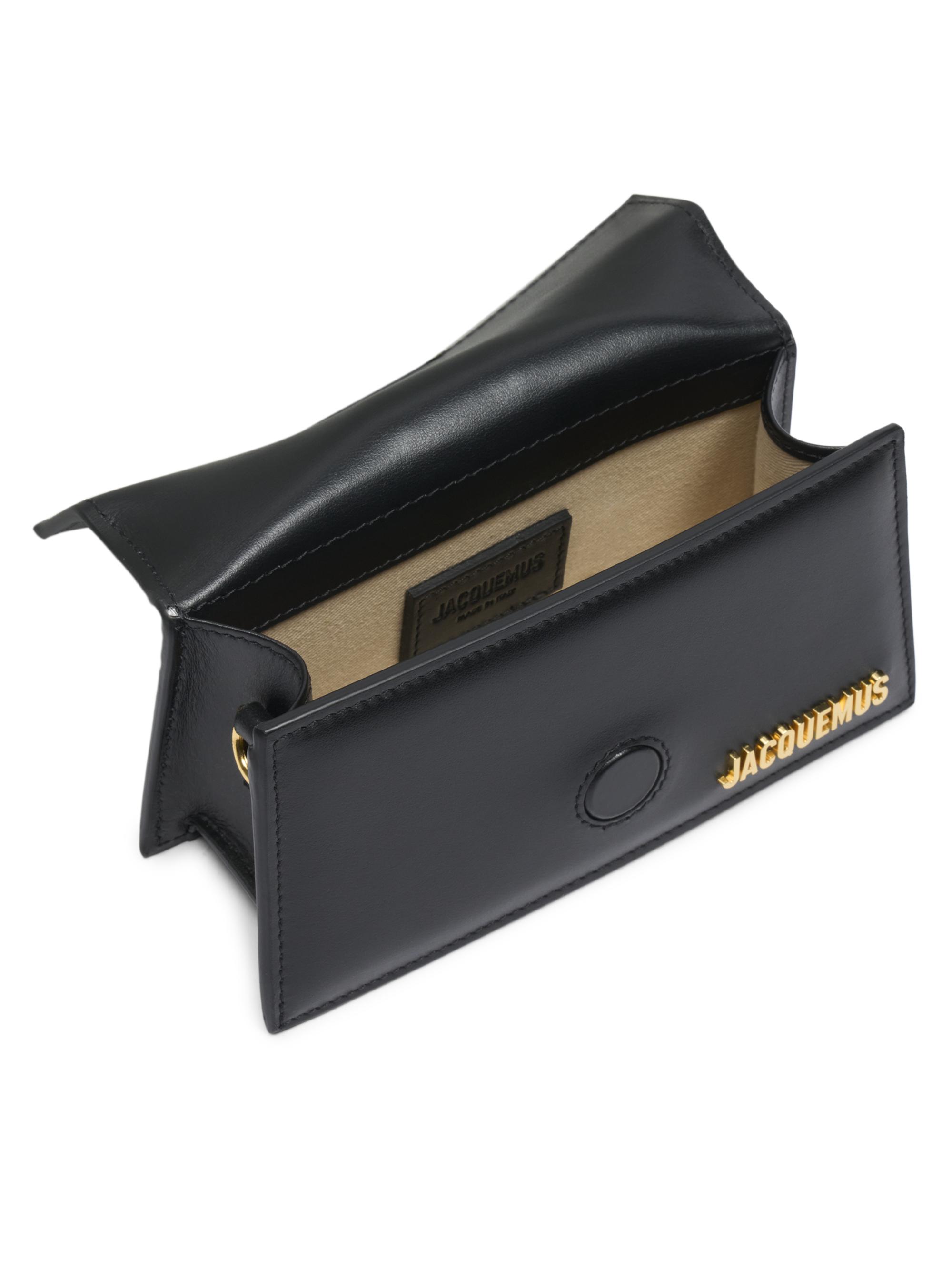 Jacquemus Le Bambino Leather Top-Handle Bag | Saks Fifth Avenue