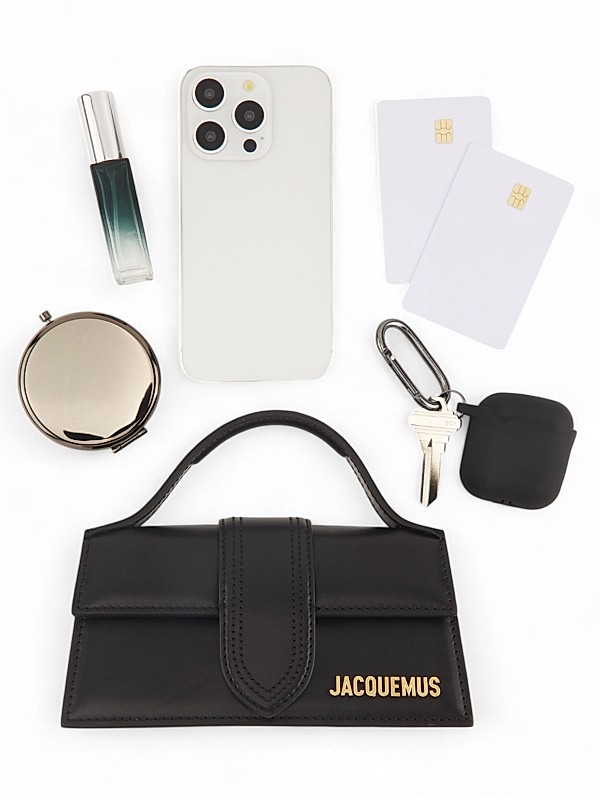 Shop Jacquemus Le Bambino Leather Top-Handle Bag | Saks Shop Jacquemus Le Bambino Leather Top-Handle Bag | Saks